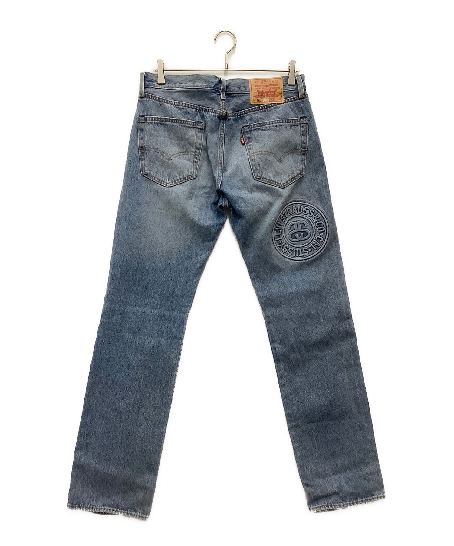 ステューシー × リーバイス エンボス 501 