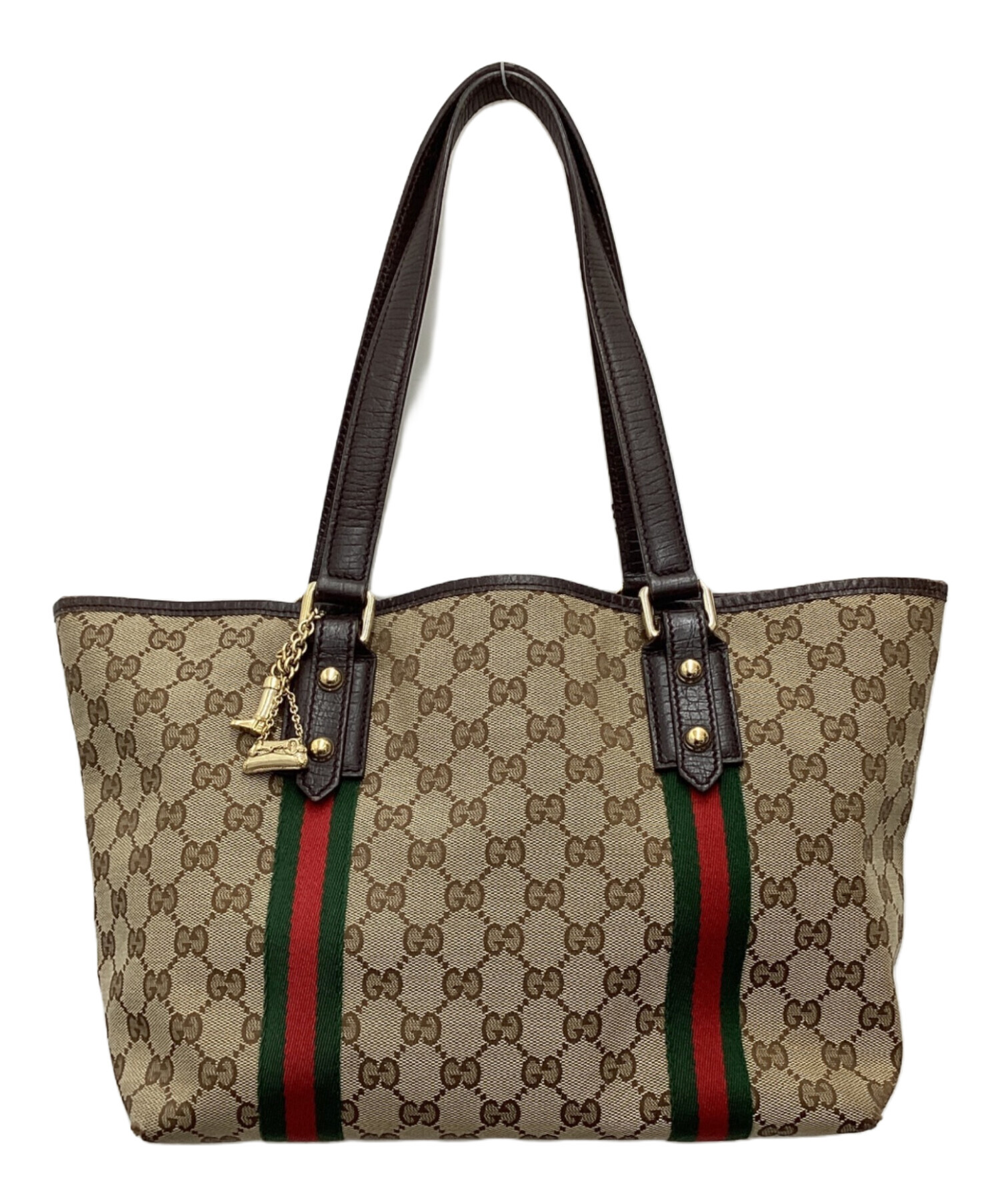 中古・古着通販】GUCCI (グッチ) シェリーライン GGキャンバス