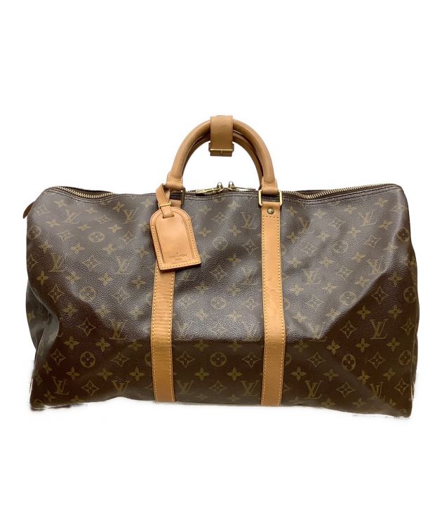 中古・古着通販】LOUIS VUITTON (ルイ ヴィトン) キーポル50 中古・古着通販】LOUIS VUITTON (ルイ ヴィトン) キーポル50