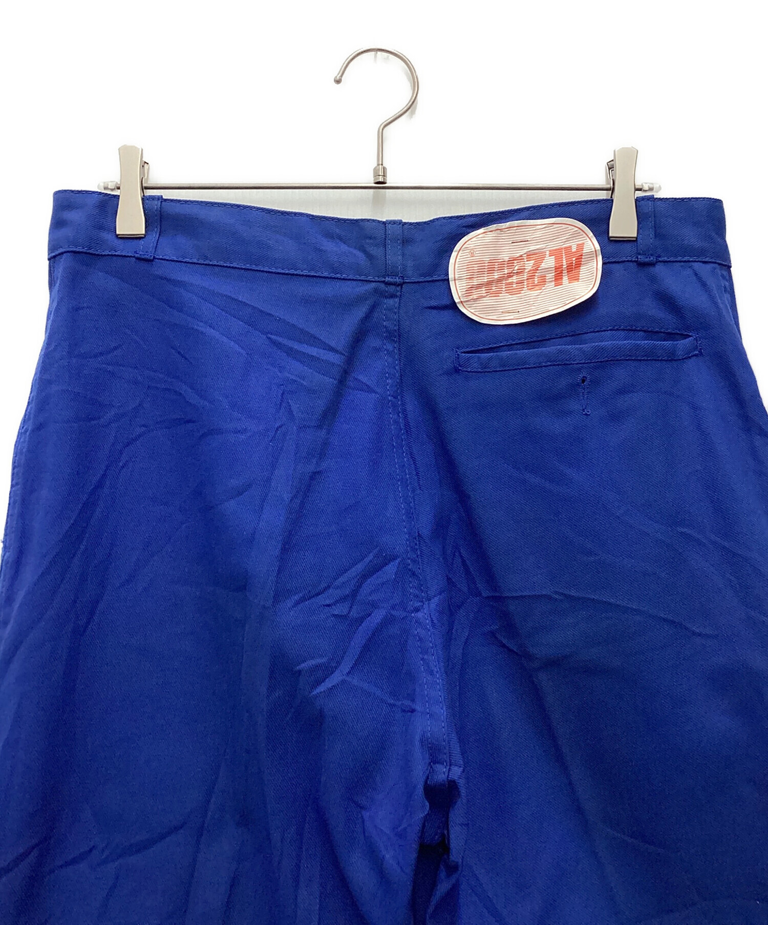 70s80s アドルフラフォン フランス製 ワークパンツ ブルー フェード ボロ 中古・古着通販】Adolphe Lafont (アドルフラフォン) 70's～80's