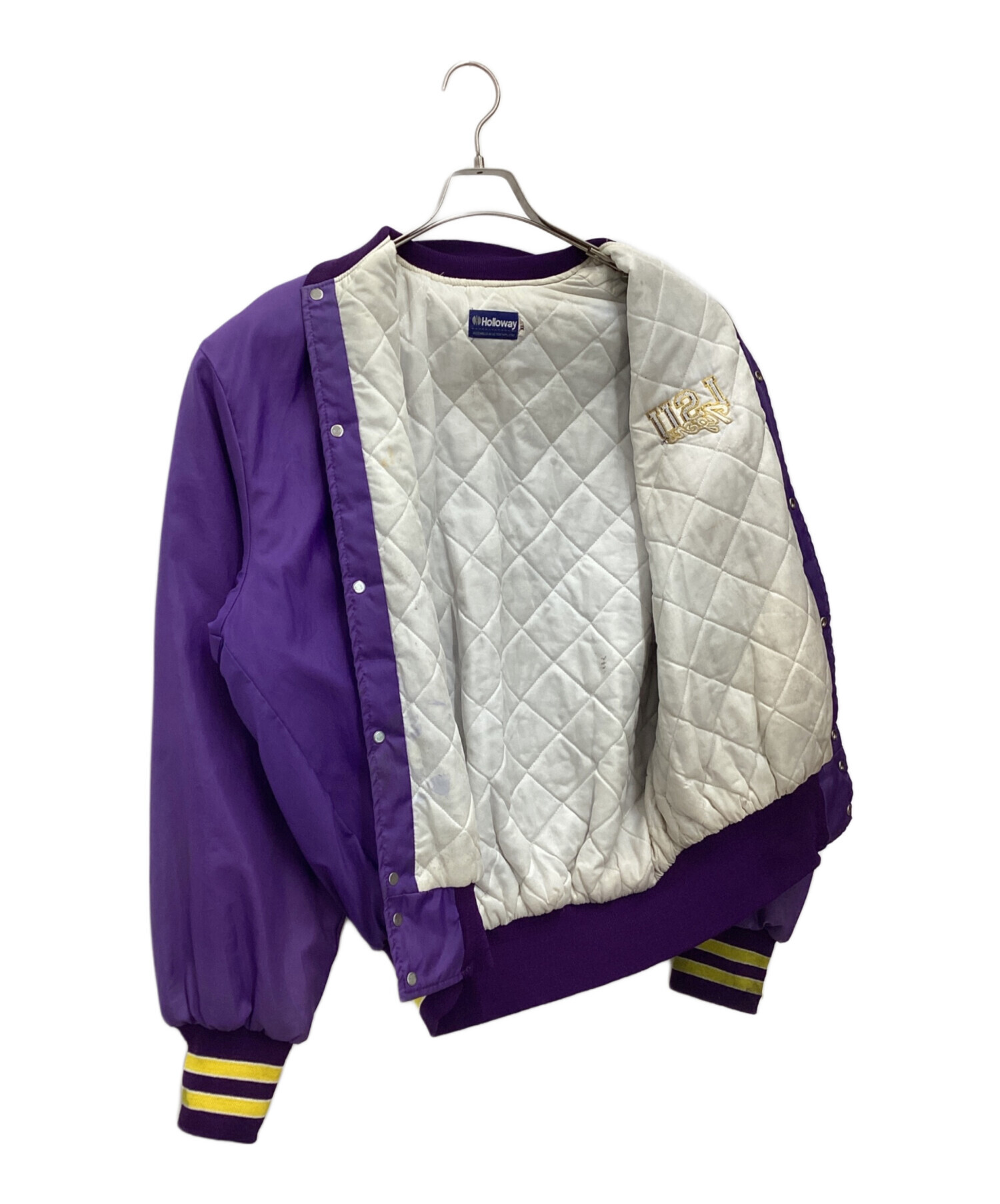 中古・古着通販】Holloway (ホロウェイ) 70s〜80s スタジャン パープル