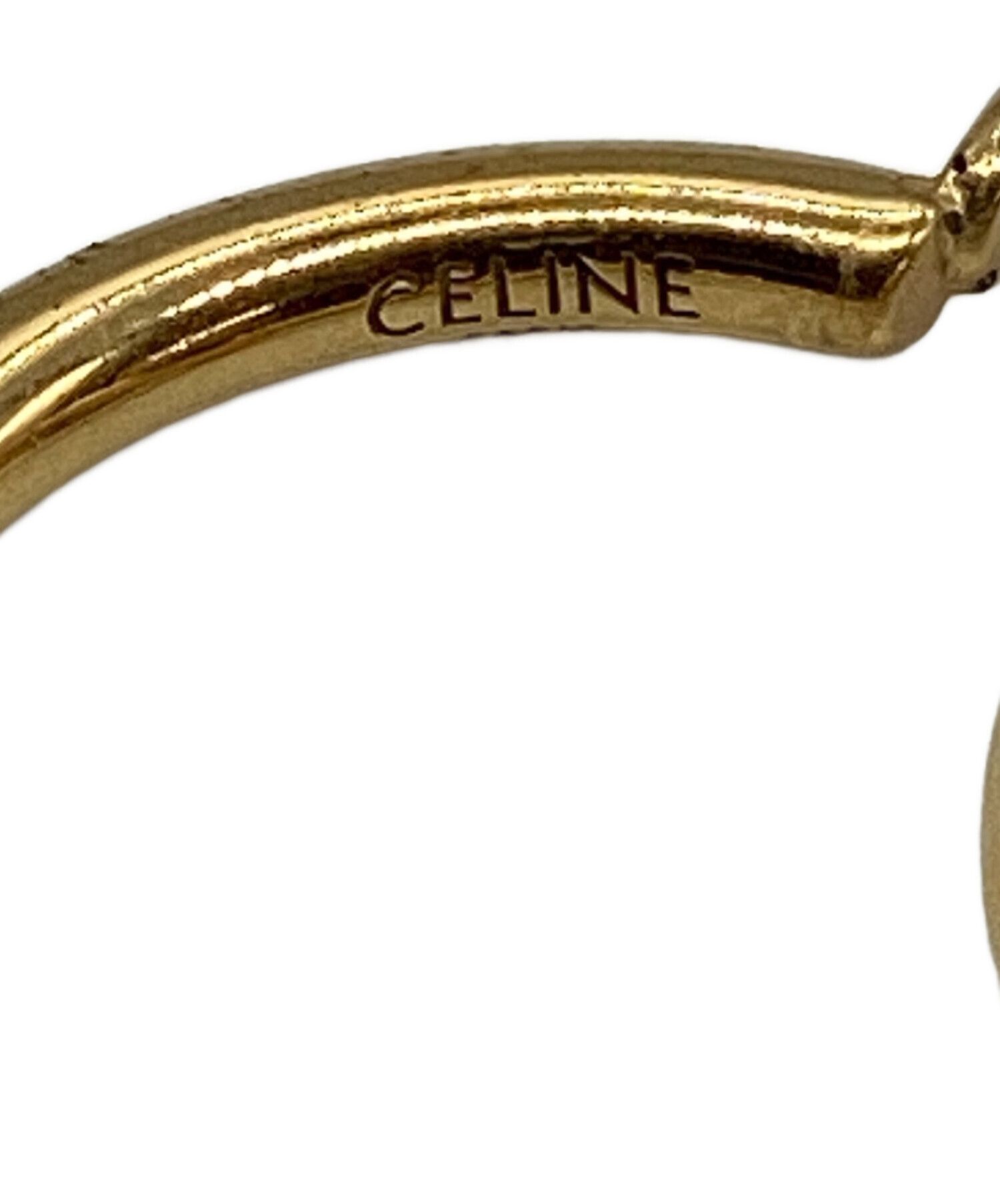 中古・古着通販】CELINE (セリーヌ) ノットスモールフープピアス 片方