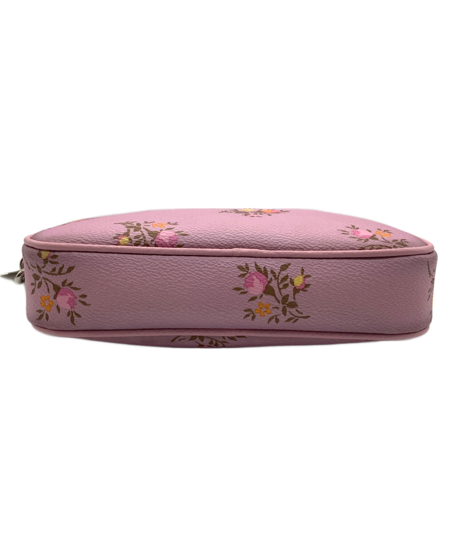 中古・古着通販】COACH (コーチ) ショルダーバッグ 花柄 ピンク