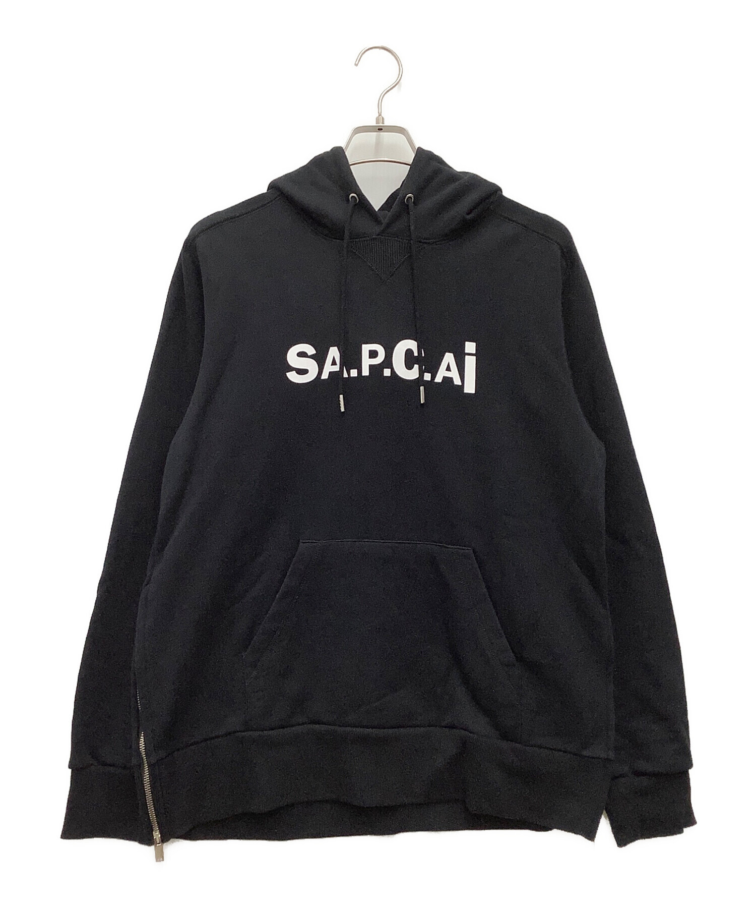 週末限定価格！A.P.C. sacai スウェットパーカー 中古・古着通販】A.P.C. (アーペーセー) sacai (サカイ) プルオーバー