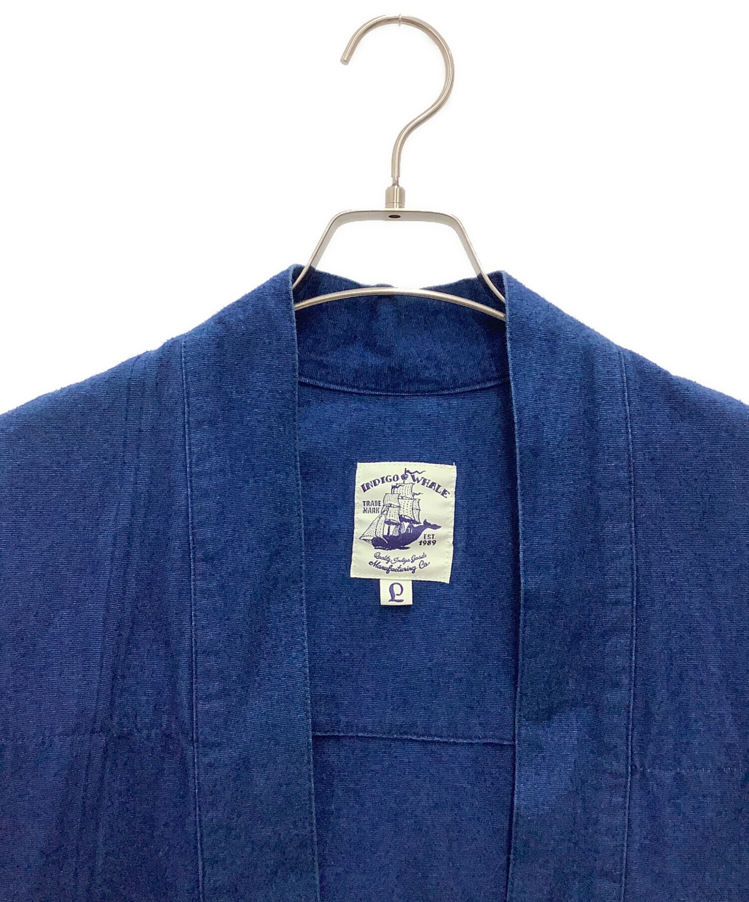 vivi.1999_da様 ブルー ネイビー インディゴ 青 ダイワ ピア39“インディゴ染め”速乾ナイロンジャケット＆ワックス調