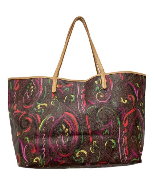 中古・古着通販】ETRO (エトロ) トートバッグ ブラウン｜ブランド 