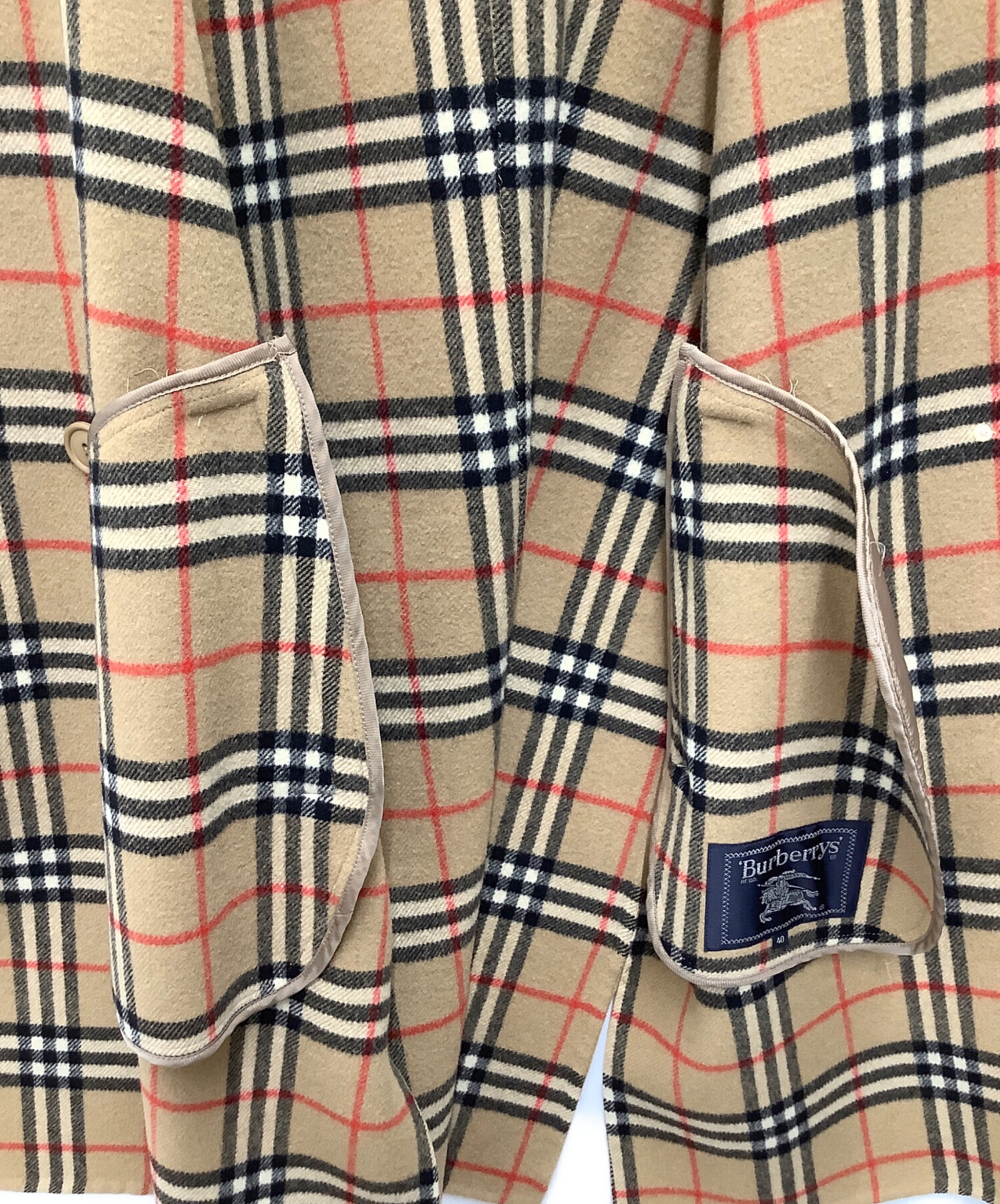 中古・古着通販】Burberry's (バーバリーズ) 裏ノバチェックコート