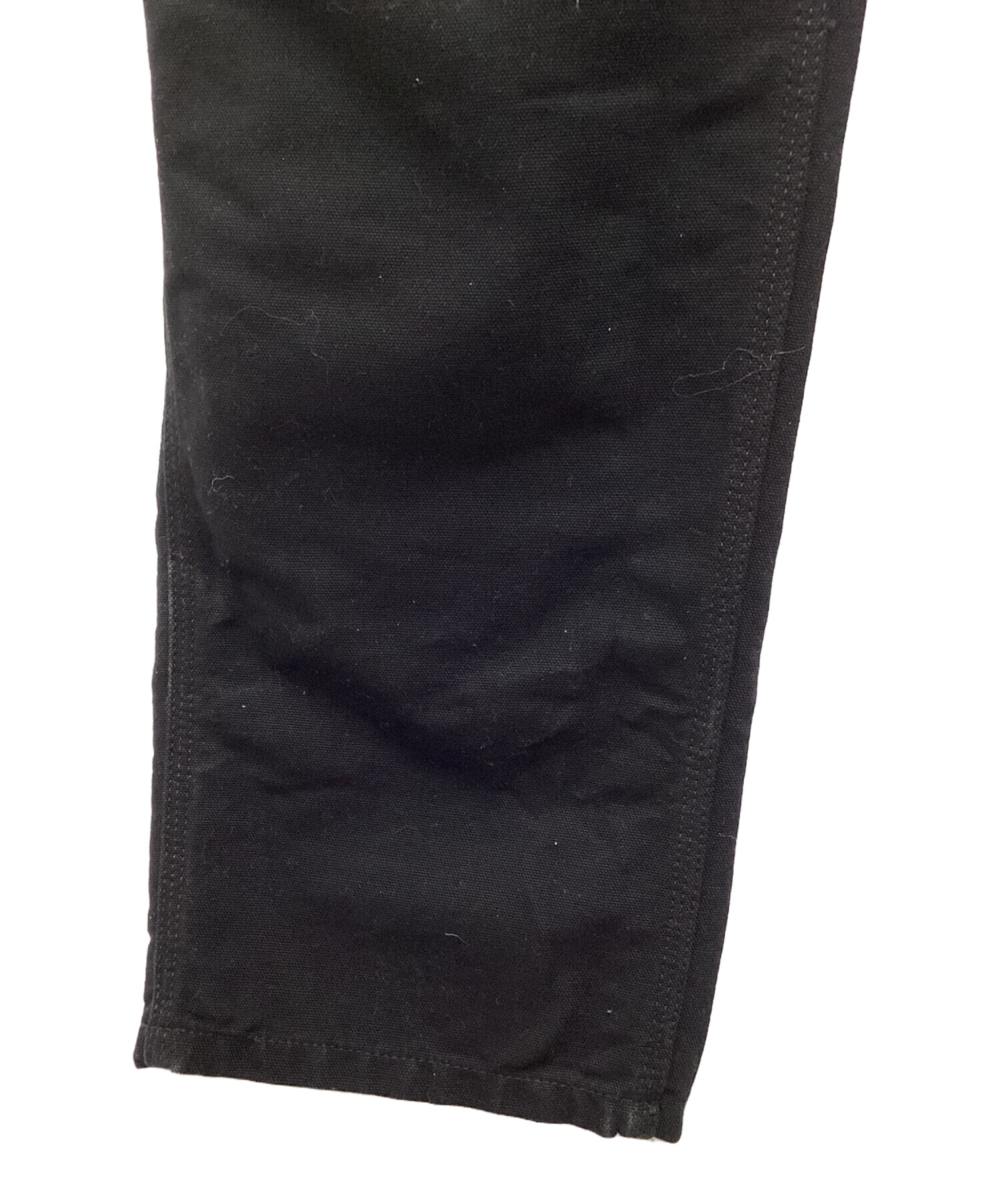 中古・古着通販】CarHartt (カーハート) ビブオーバーオール ブラック