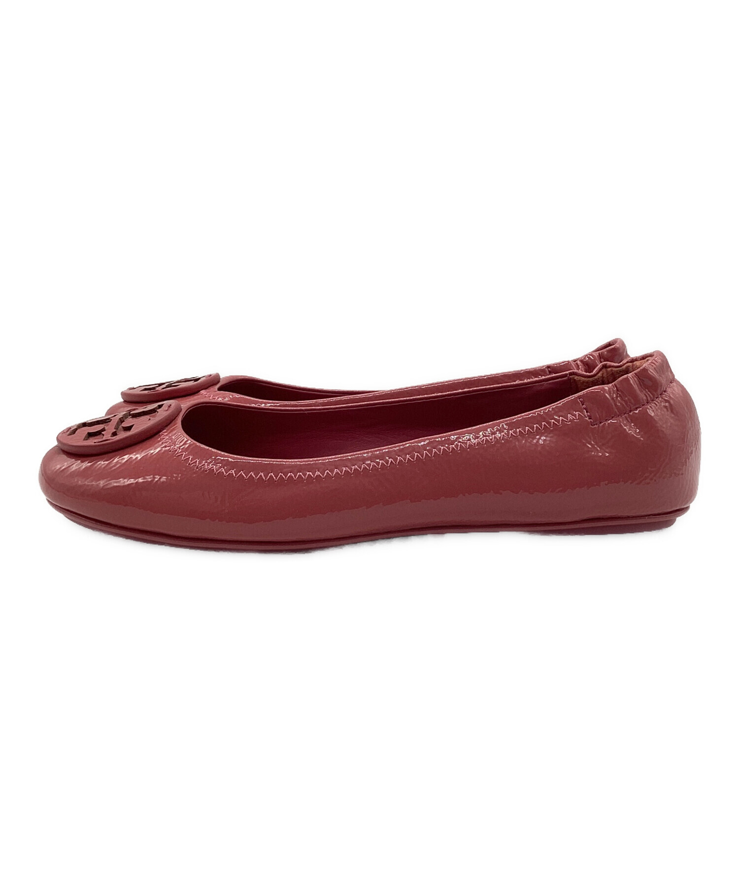 中古・古着通販】TORY BURCH (トリーバーチ) バレエシューズ ピンク