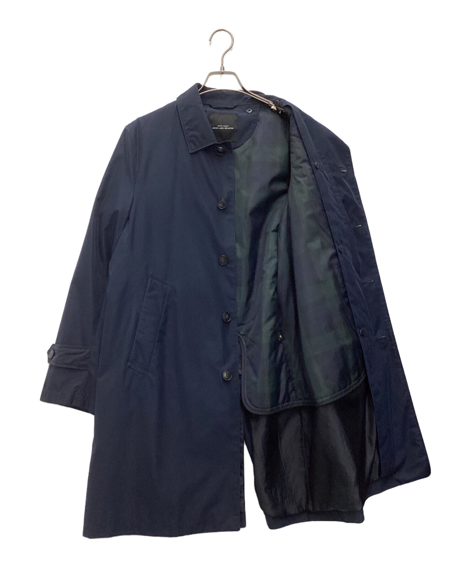 新品　green label relaxing　エリートライトコート　ネイビー 新品 green label relaxing エリートライトコート ネイビー - メルカリ