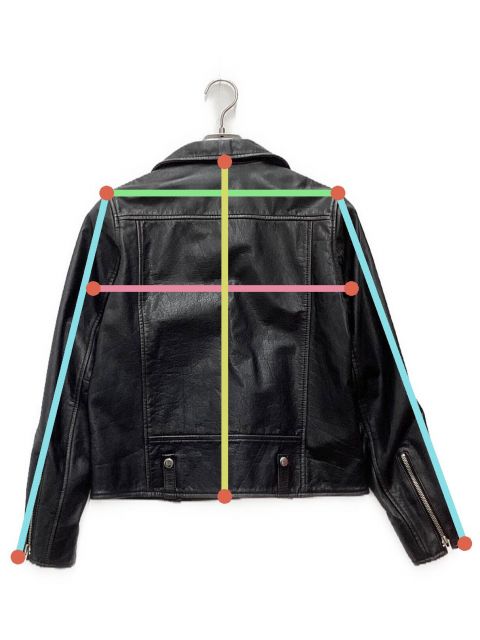【良品】Johnbull レザージャケット 中古・古着通販】Johnbull (ジョンブル) レザーライダースジャケット