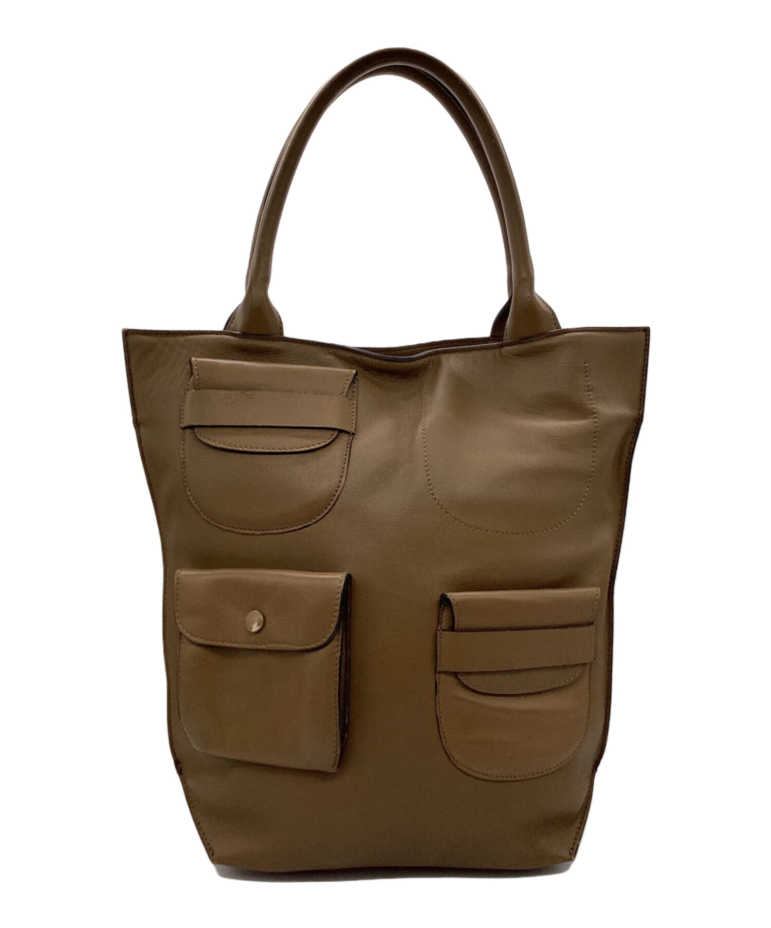 MARNI マルニ トートバッグ - 黒x青 【古着】【中古】 