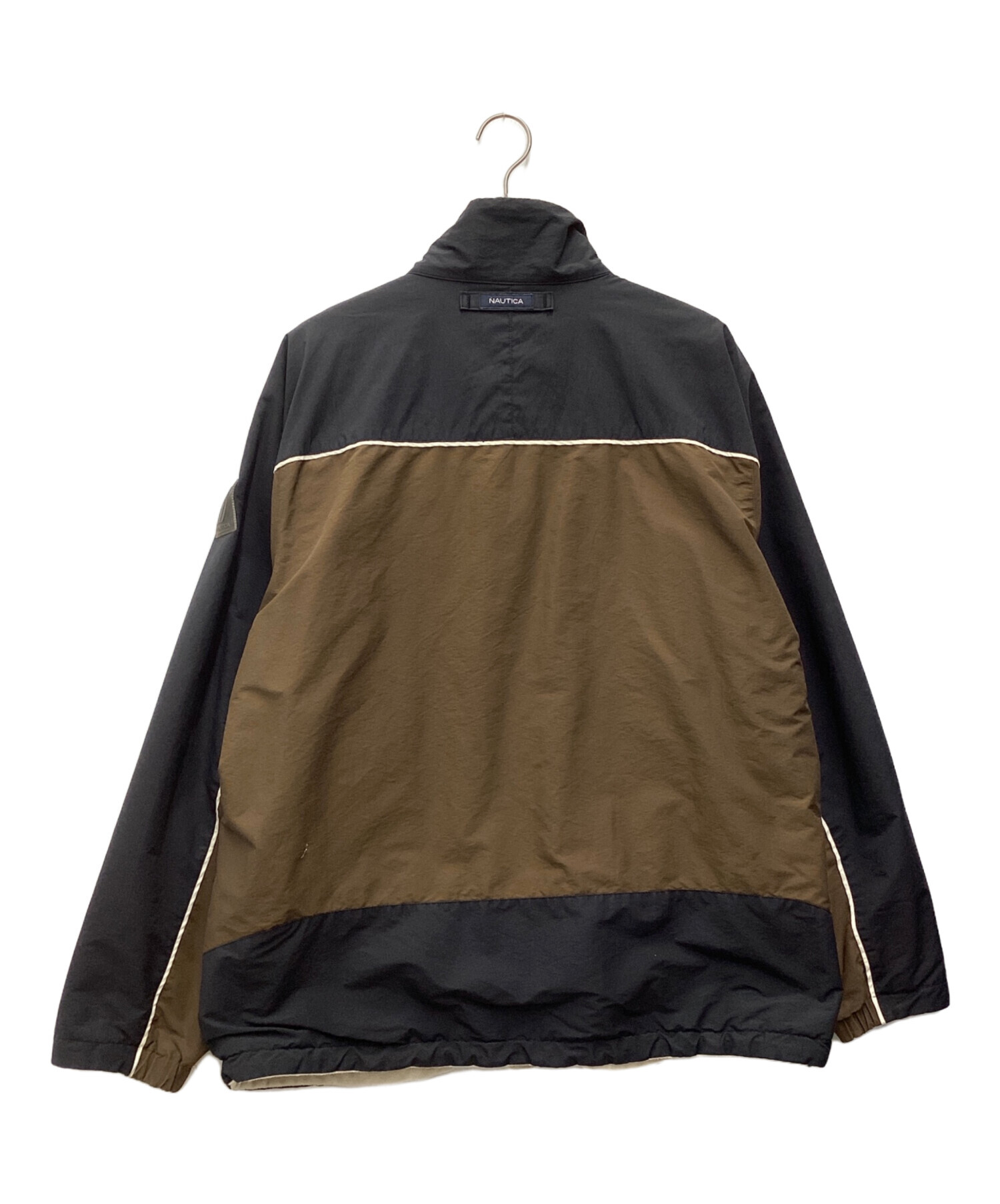 中古・古着通販】NAUTICA (ノーティカ) ブルゾン ブラック×ブラウン