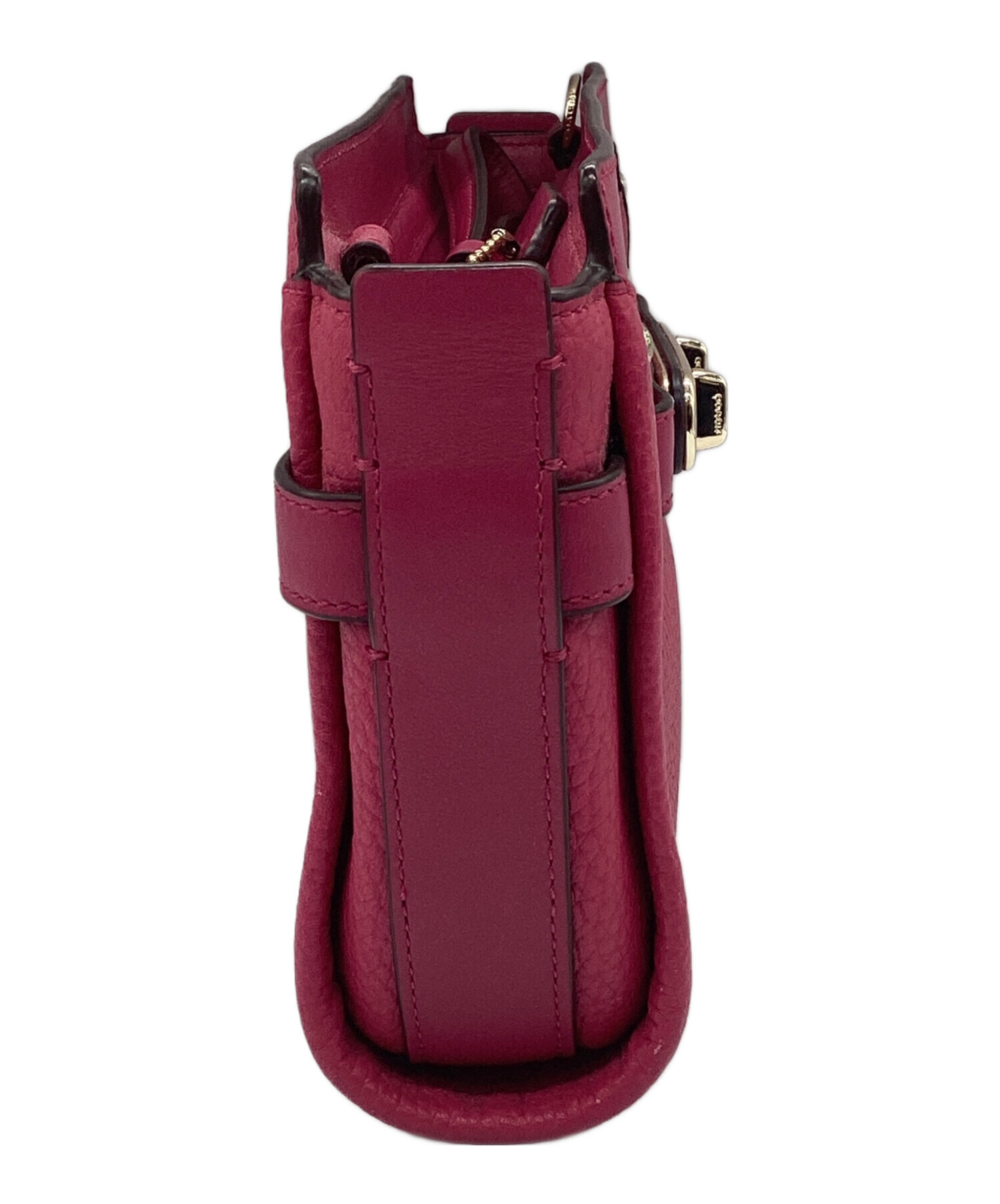 中古・古着通販】COACH (コーチ) ショルダーバッグ ショッキングピンク