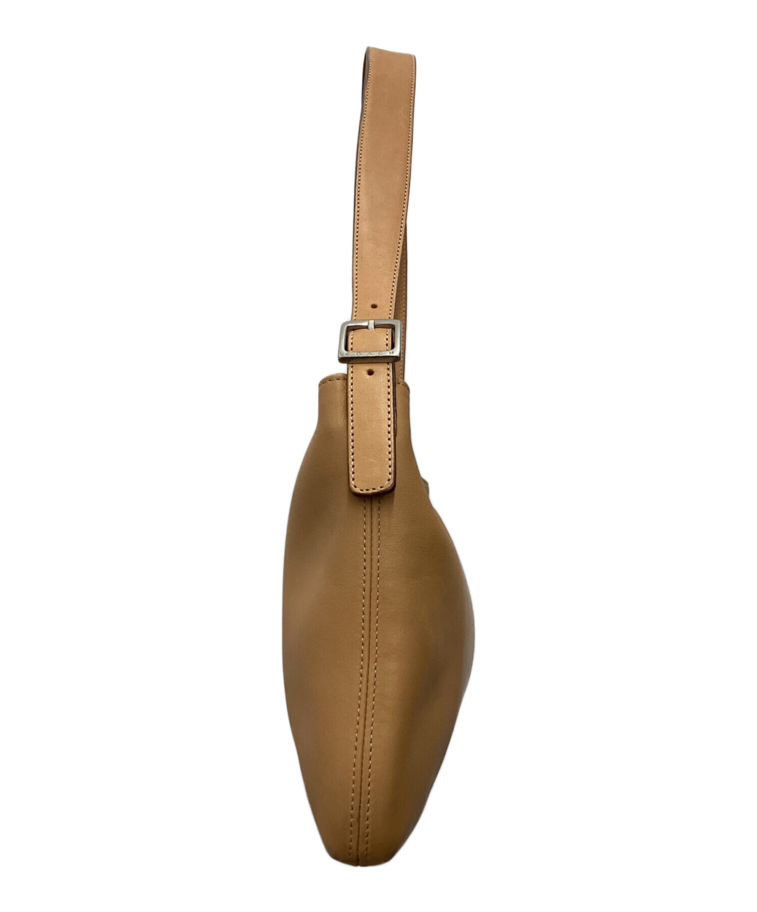 中古・古着通販】COACH (コーチ) OLD COACH ショルダーバッグ ベージュ 