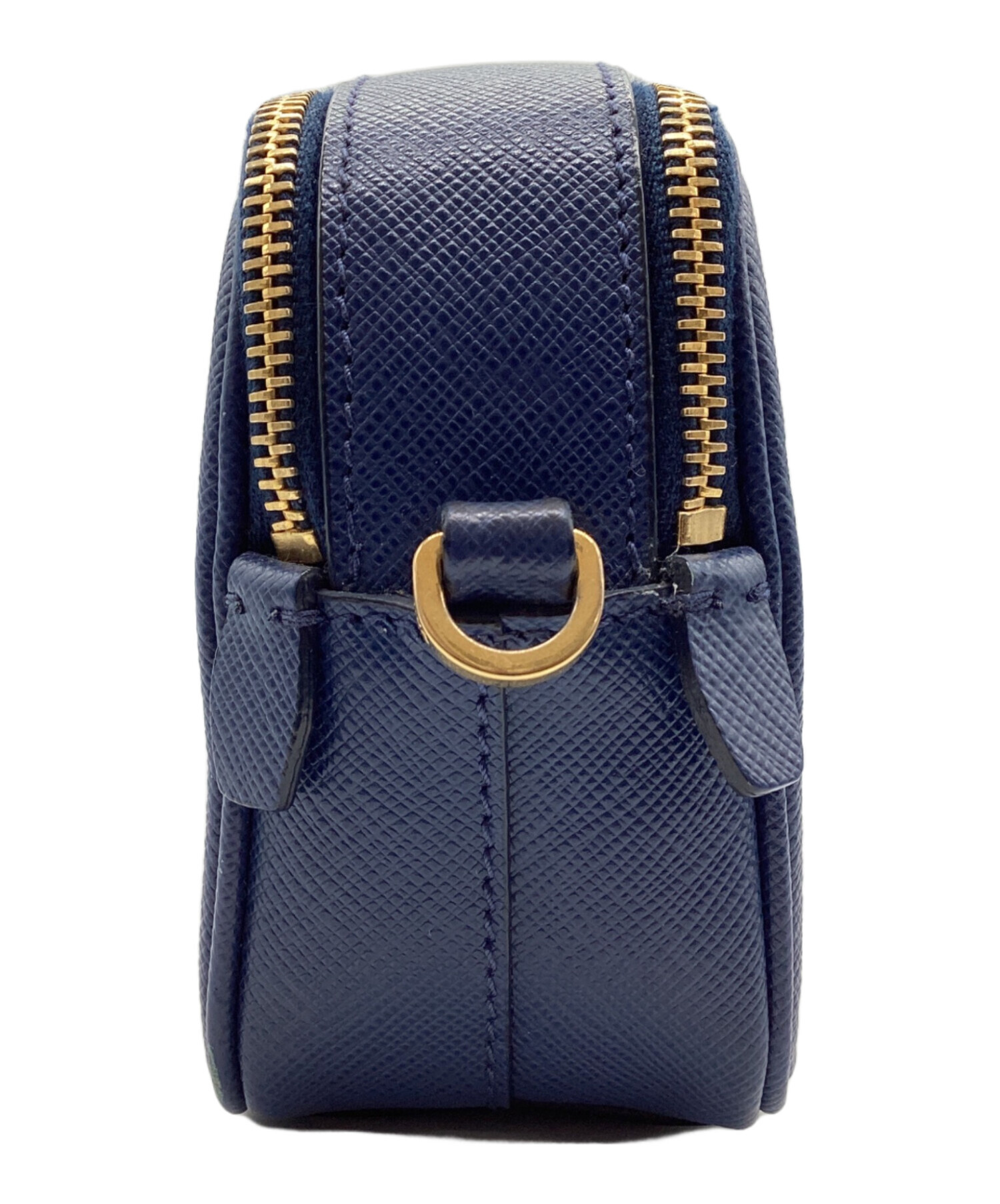 中古・古着通販】PRADA (プラダ) ポシェットポーチ ブルー｜ブランド