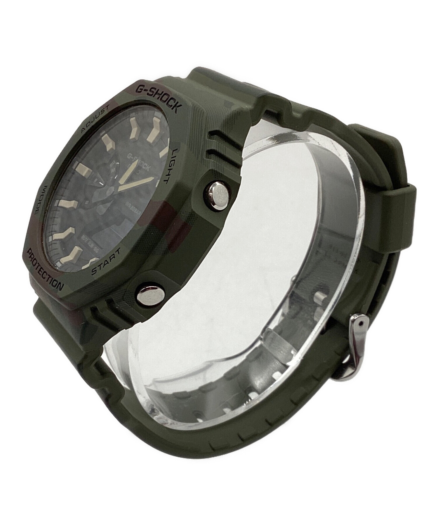 中古・古着通販】CASIO (カシオ) デジアナウォッチ クォーツ カモフラ