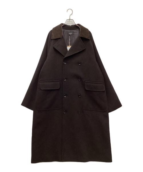 希少 フランス製 A.P.C. アーペーセー ウールコート ダークブラウン 2 1072001426485479_01_6425w.jpeg