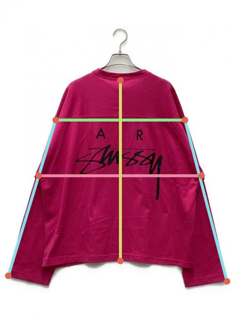 新品【ピンク・XXL】Nike x Stussy Long Sleeve Top 2025年最新