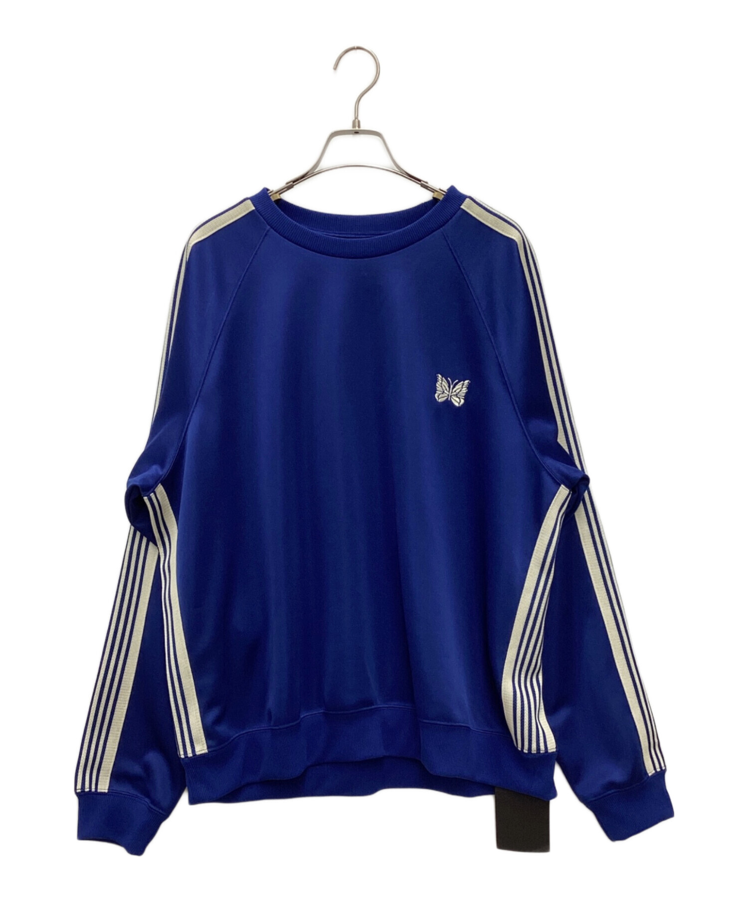中古・古着通販】Needles (ニードルズ) TRACK CREW NECK SHIRT - POLY 