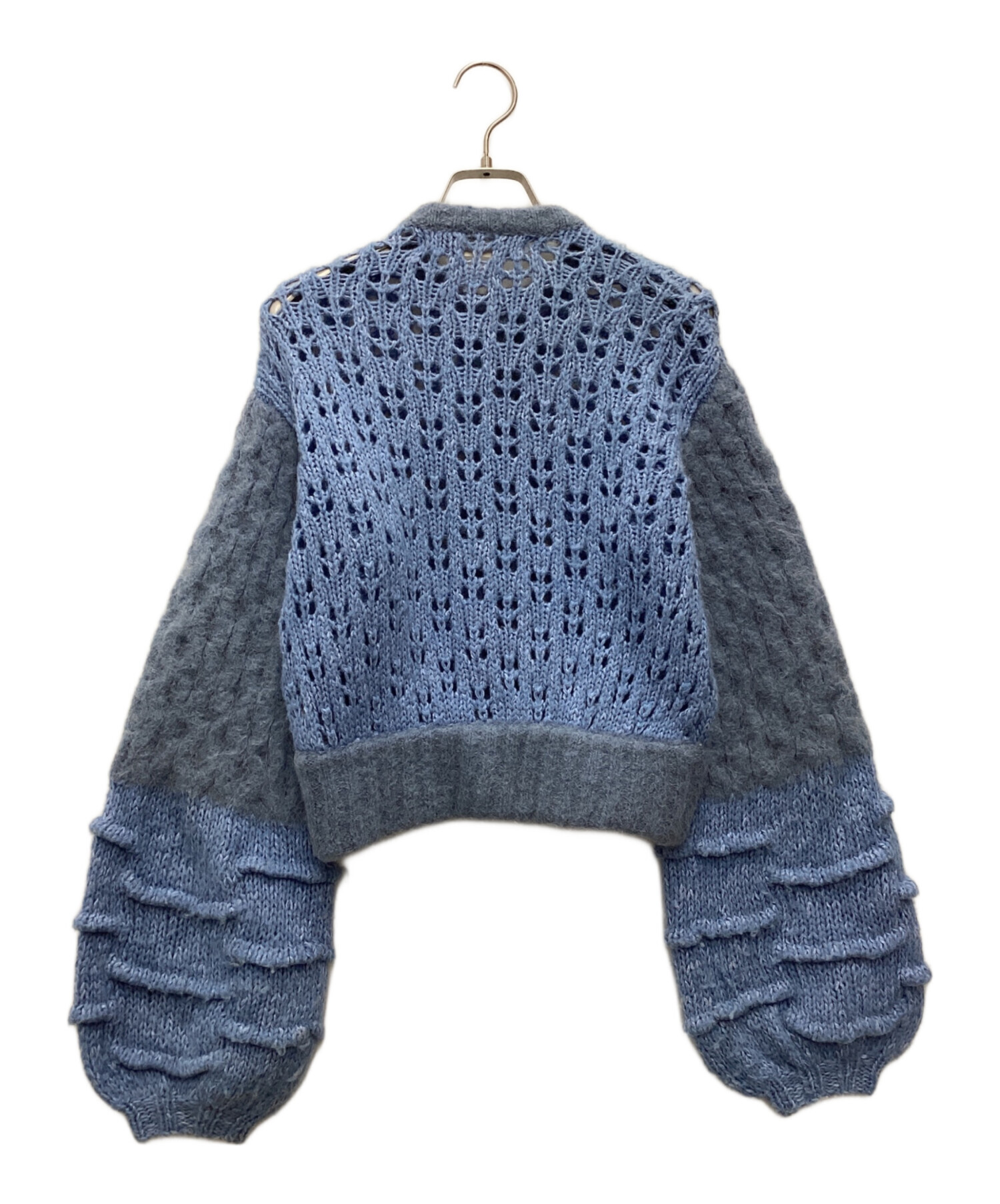 leinwande patchwork ruffled hem top ベスト LEINWANDE STUDIOUS 