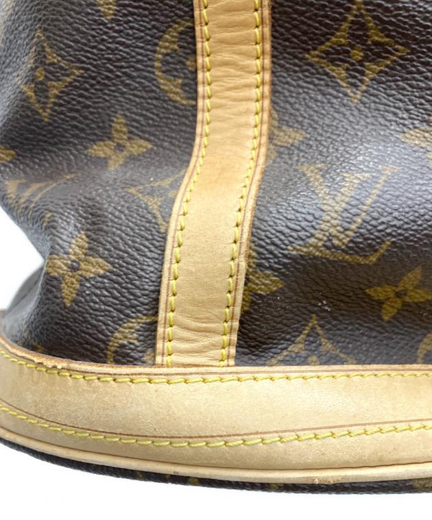 ルイヴィトン バケット 中古・古着通販】LOUIS VUITTON (ルイ ヴィトン) バケットGM ブラウン