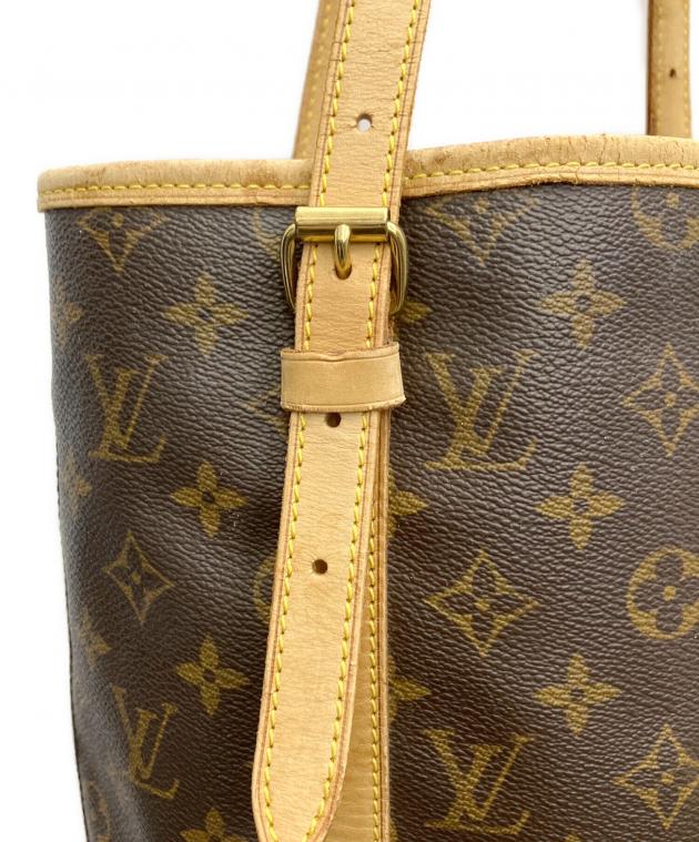 中古・古着通販】LOUIS VUITTON (ルイ ヴィトン) バケットGM ブラウン