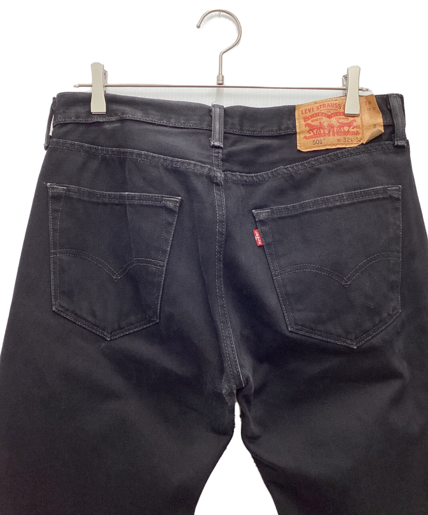 中古・古着通販】LEVI'S (リーバイス) ブラックジーンズ 501 メキシコ