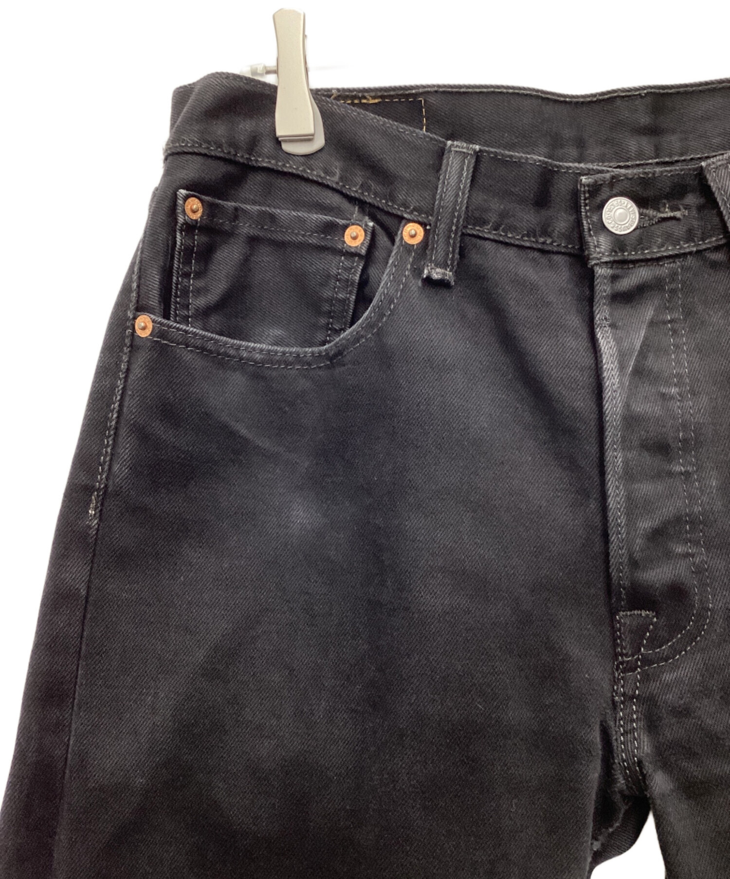 中古・古着通販】LEVI'S (リーバイス) ブラックジーンズ 501 メキシコ
