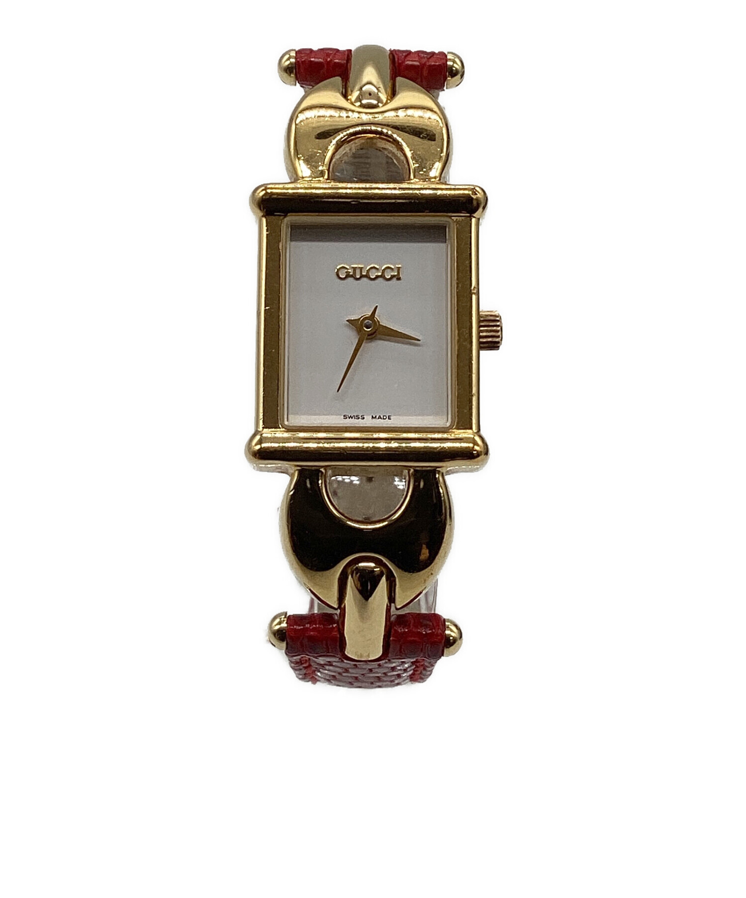 グッチの腕時計(新品未使用品)レディース 中古・古着通販】GUCCI (グッチ) レディースウォッチ ホワイト