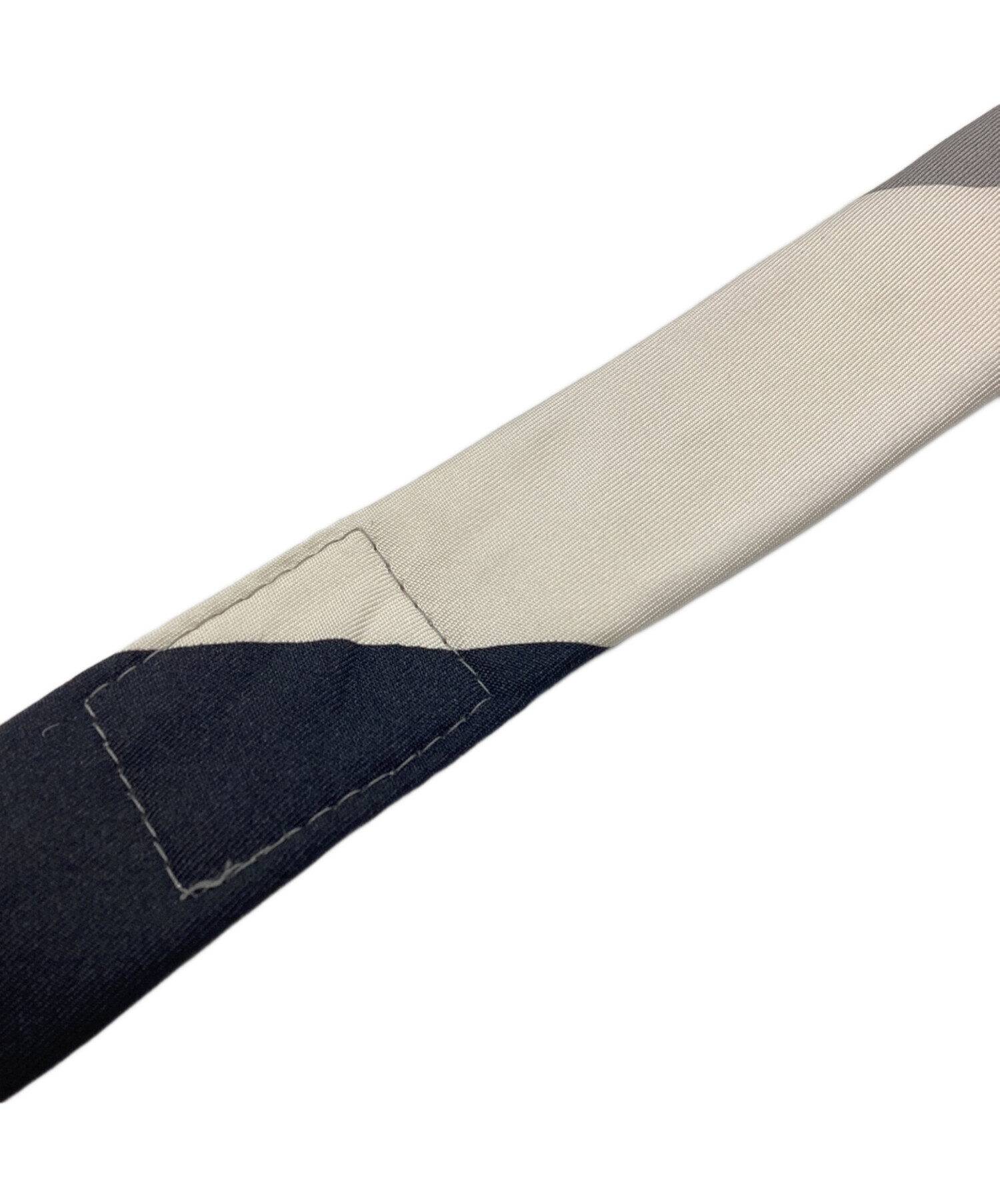 中古・古着通販】Thom Browne (トムブラウン) シルクネクタイ グレー