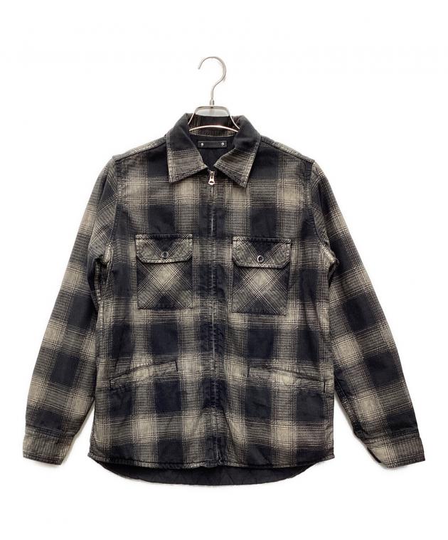 中古・古着通販】MINEDENIM (マインデニム) V.Check Flannel Work SH
