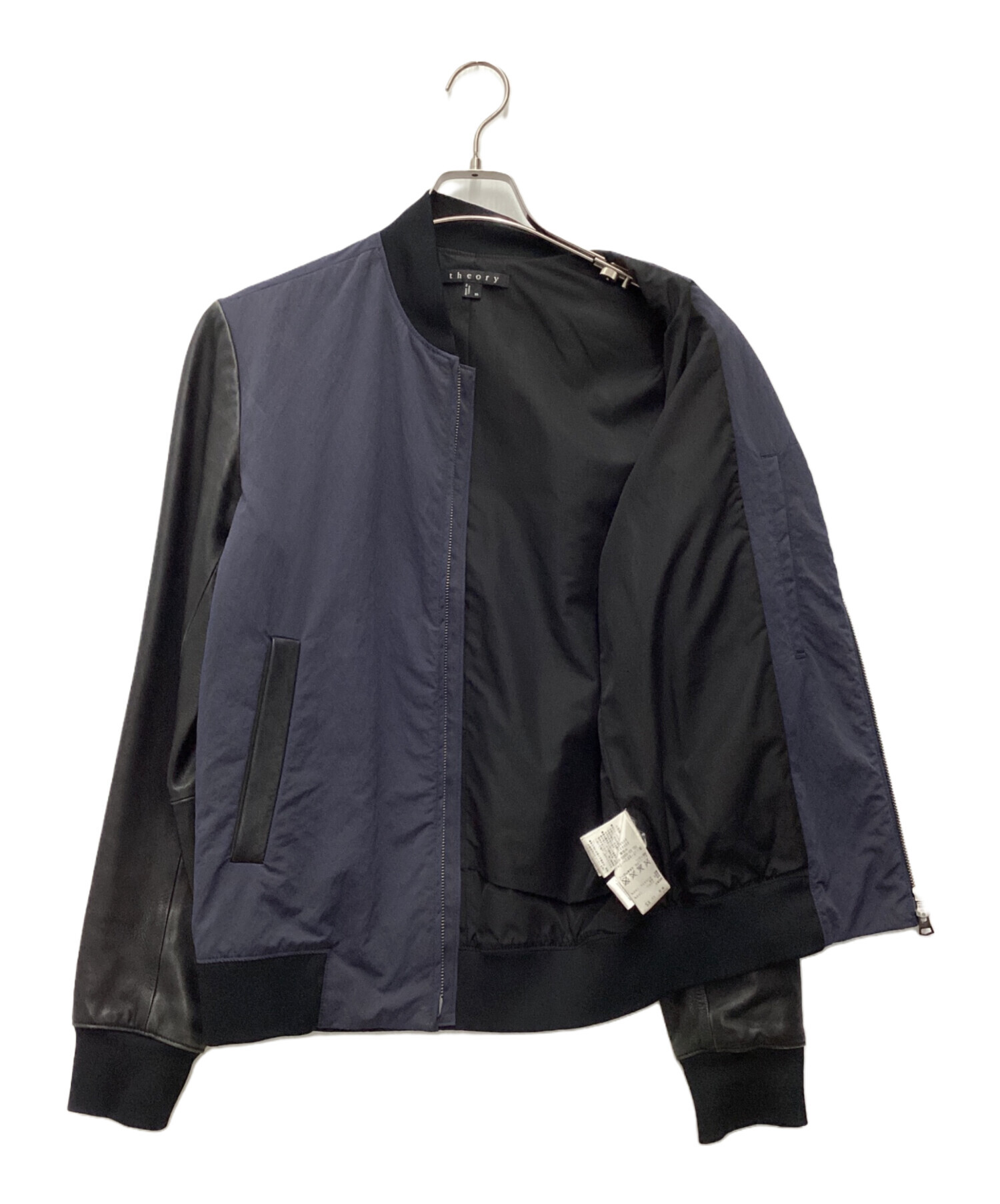 中古・古着通販】theory (セオリー) ブルゾン ブラック サイズ:SIZE XS