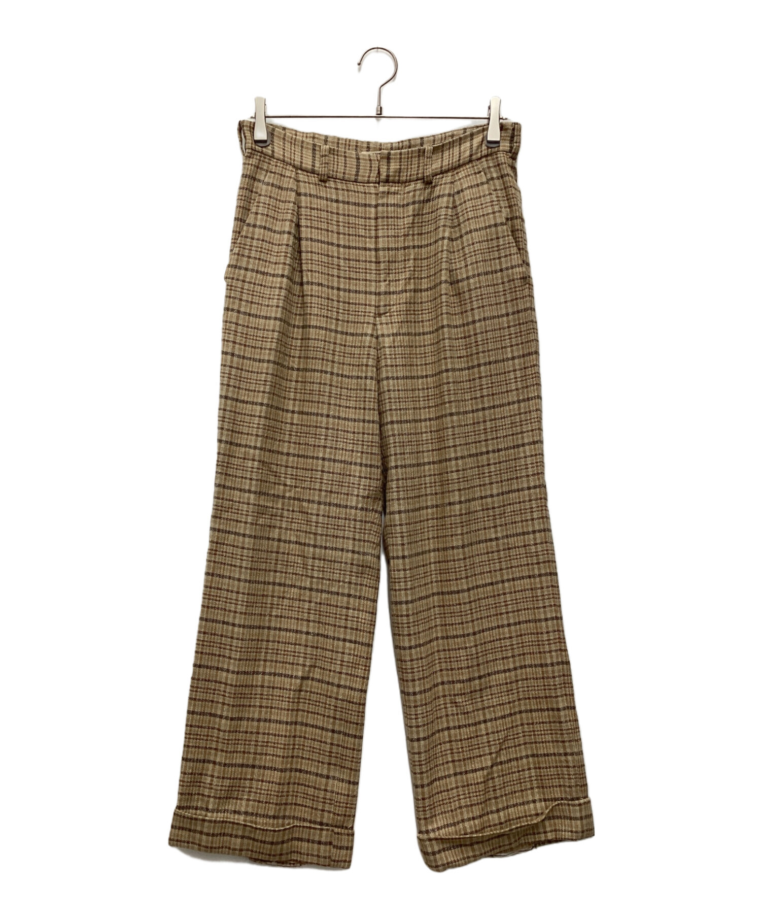 パンツ AURALEE SILK SUMMER TWEED SLACKS 中古・古着通販】AURALEE (オーラリー) SILK SUMMER TWEED SLACKS