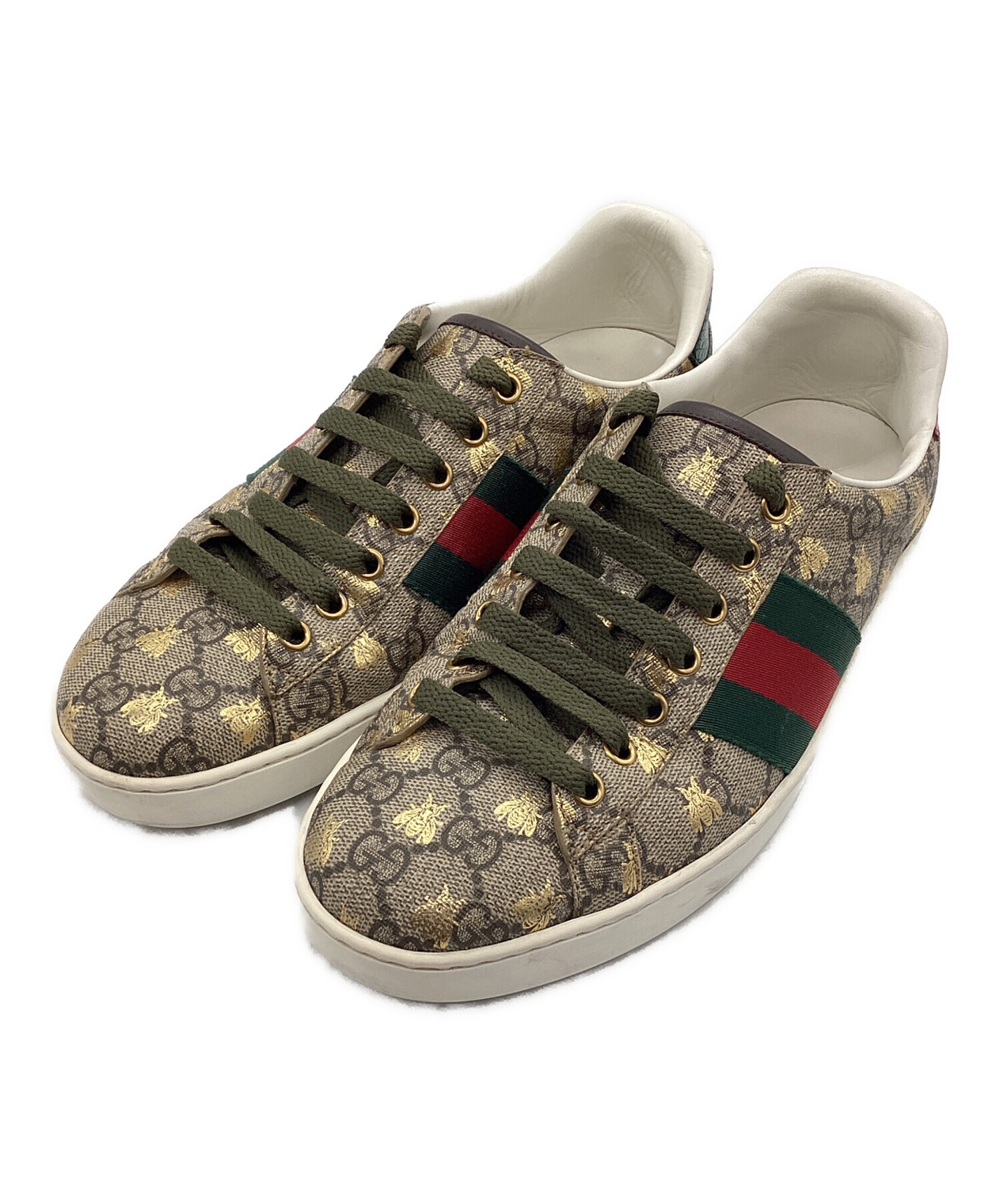 中古・古着通販】GUCCI (グッチ) GGスプリームローカットスニーカー 