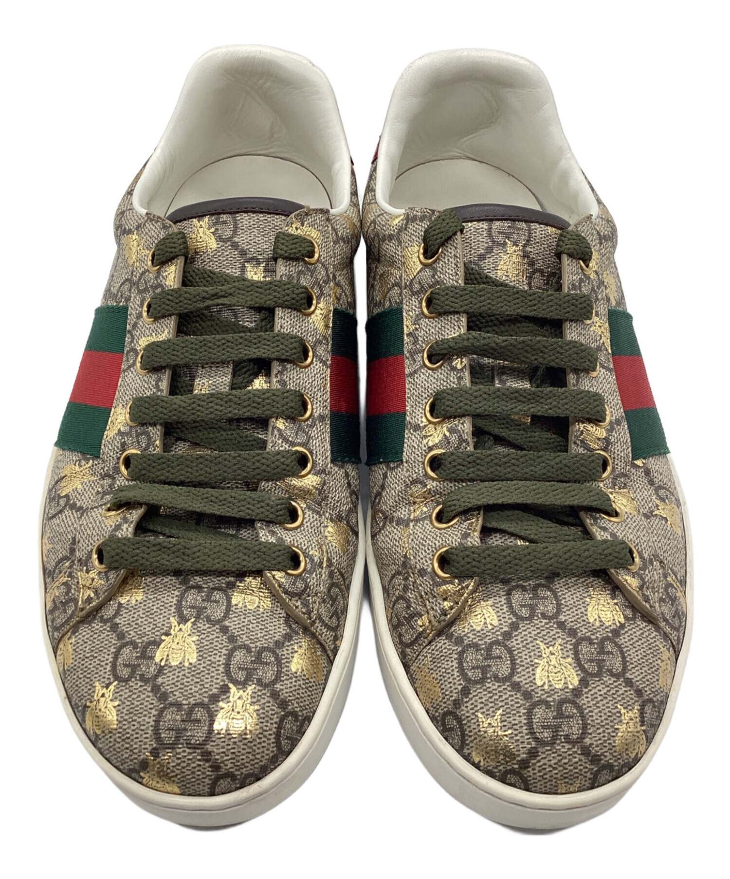 中古・古着通販】GUCCI (グッチ) GGスプリームローカットスニーカー 