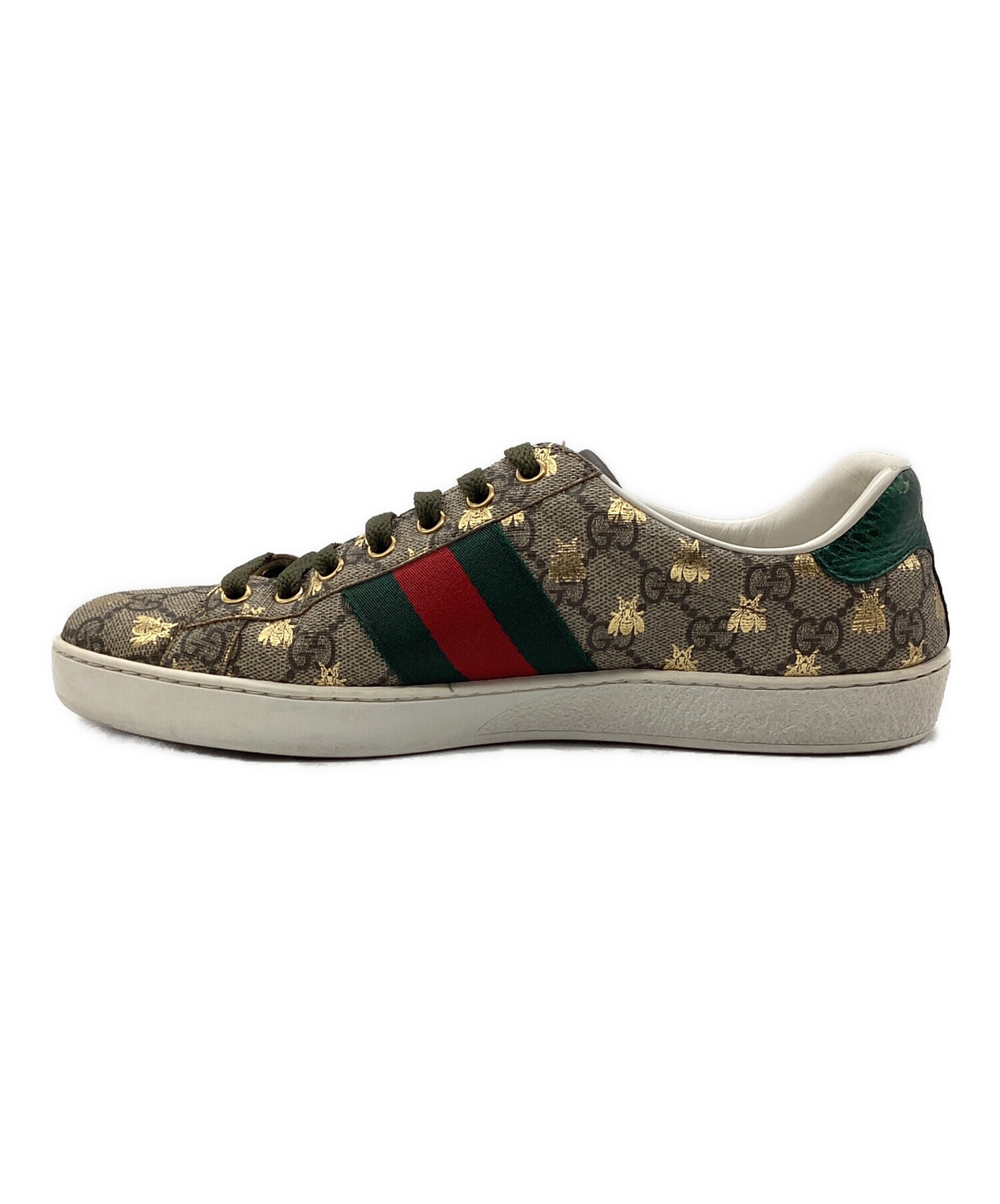 中古・古着通販】GUCCI (グッチ) GGスプリームローカットスニーカー 