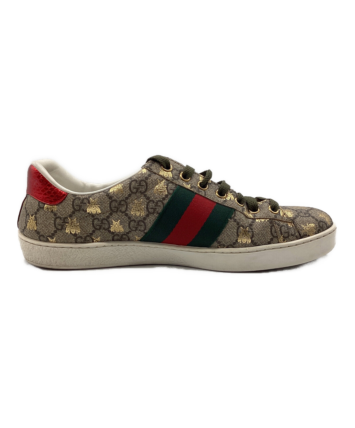 中古・古着通販】GUCCI (グッチ) GGスプリームローカットスニーカー 