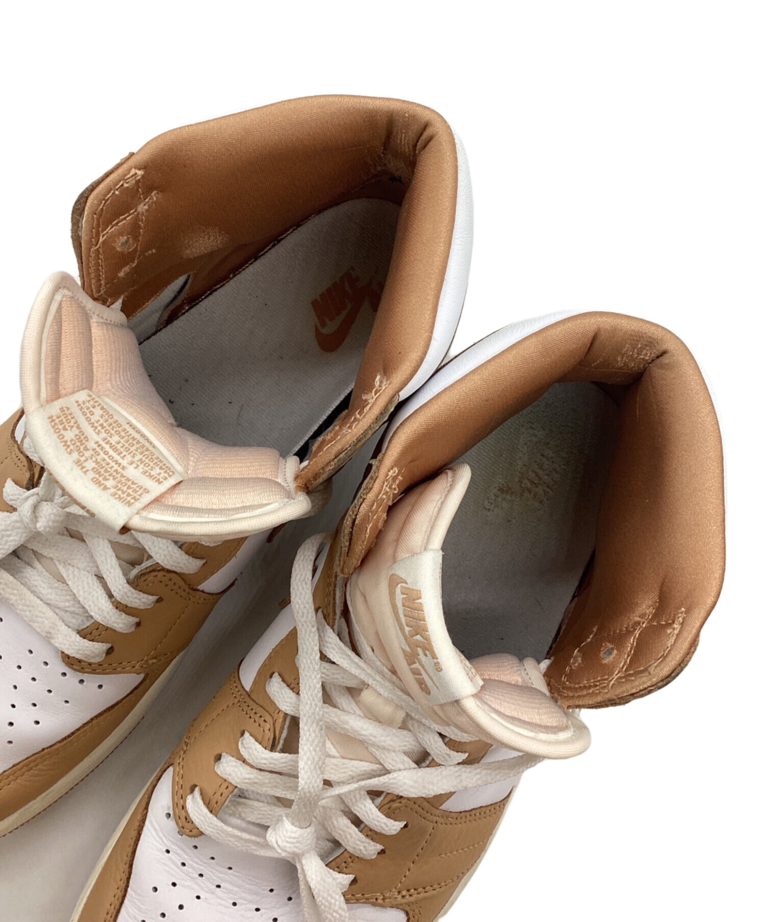 中古・古着通販】NIKE (ナイキ) Air Jordan 1 Retro High OG ベージュ 