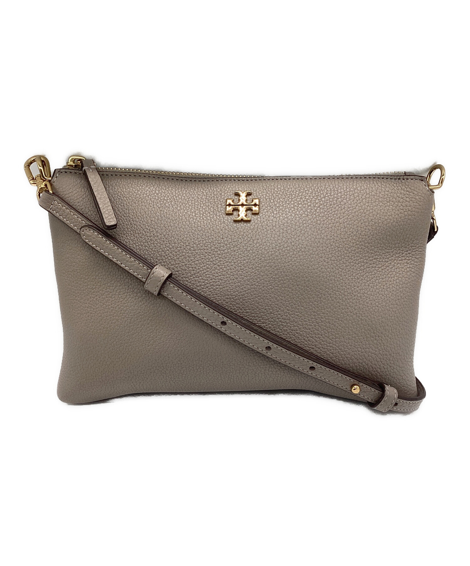 中古・古着通販】TORY BURCH (トリーバーチ) ショルダーバッグ グレー 