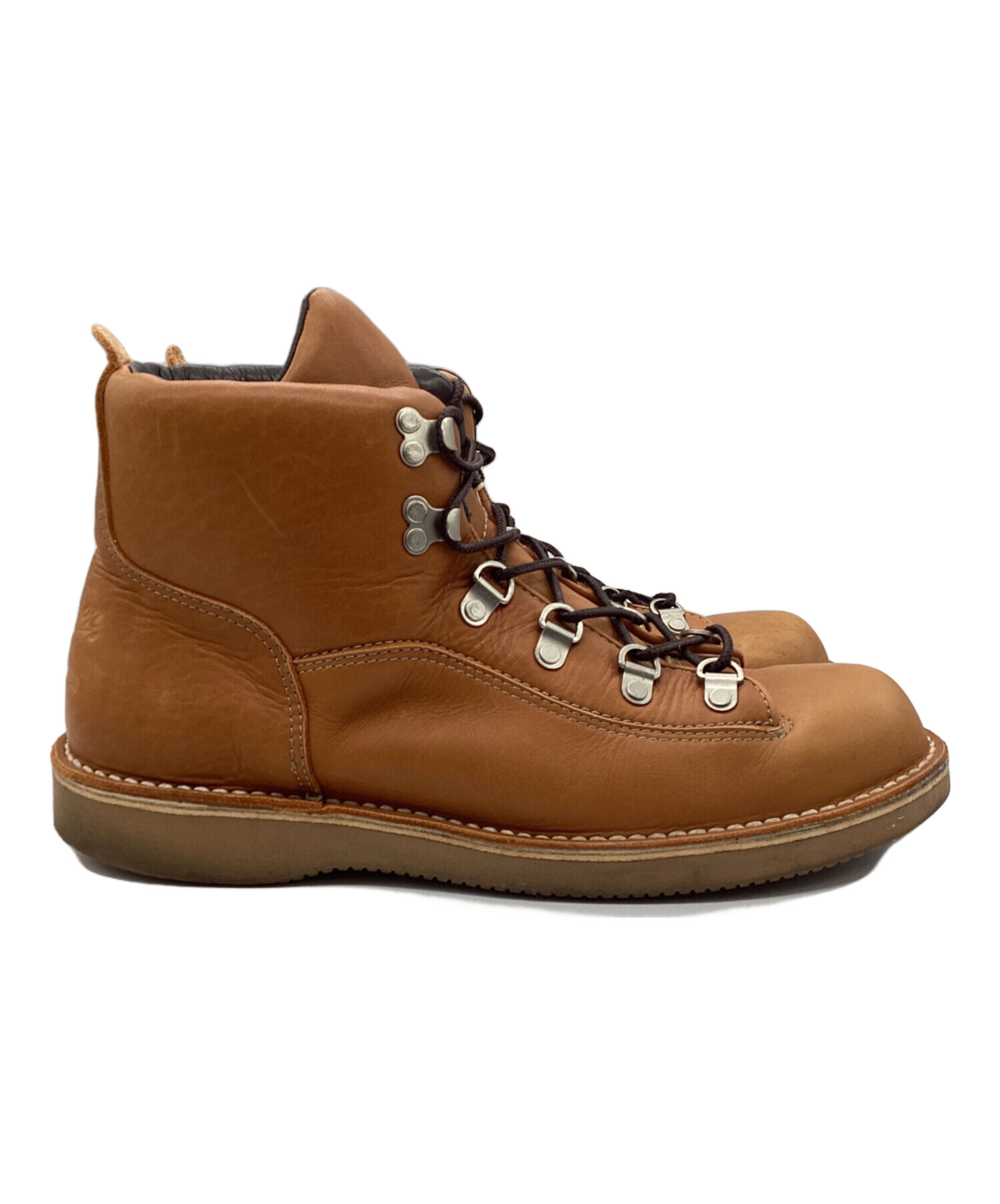 ダナーレザーブラウン 中古・古着通販】Danner (ダナー) マウンテンレザーブーツ ブラウン