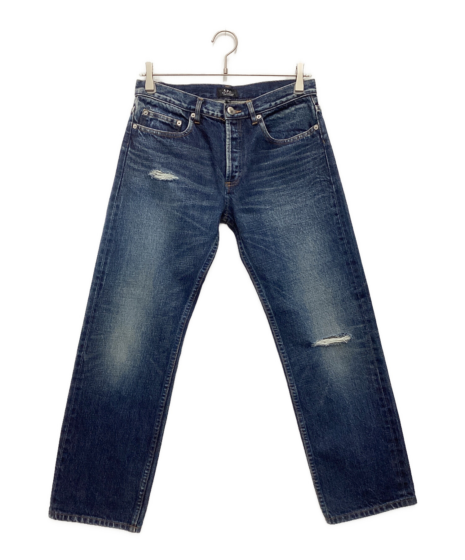 アーペーセーAPC古着デニムパンツW31赤耳インディゴセルビッチジーンズ アーペーセーAPC古着デニムパンツW31赤耳インディゴセルビッチ