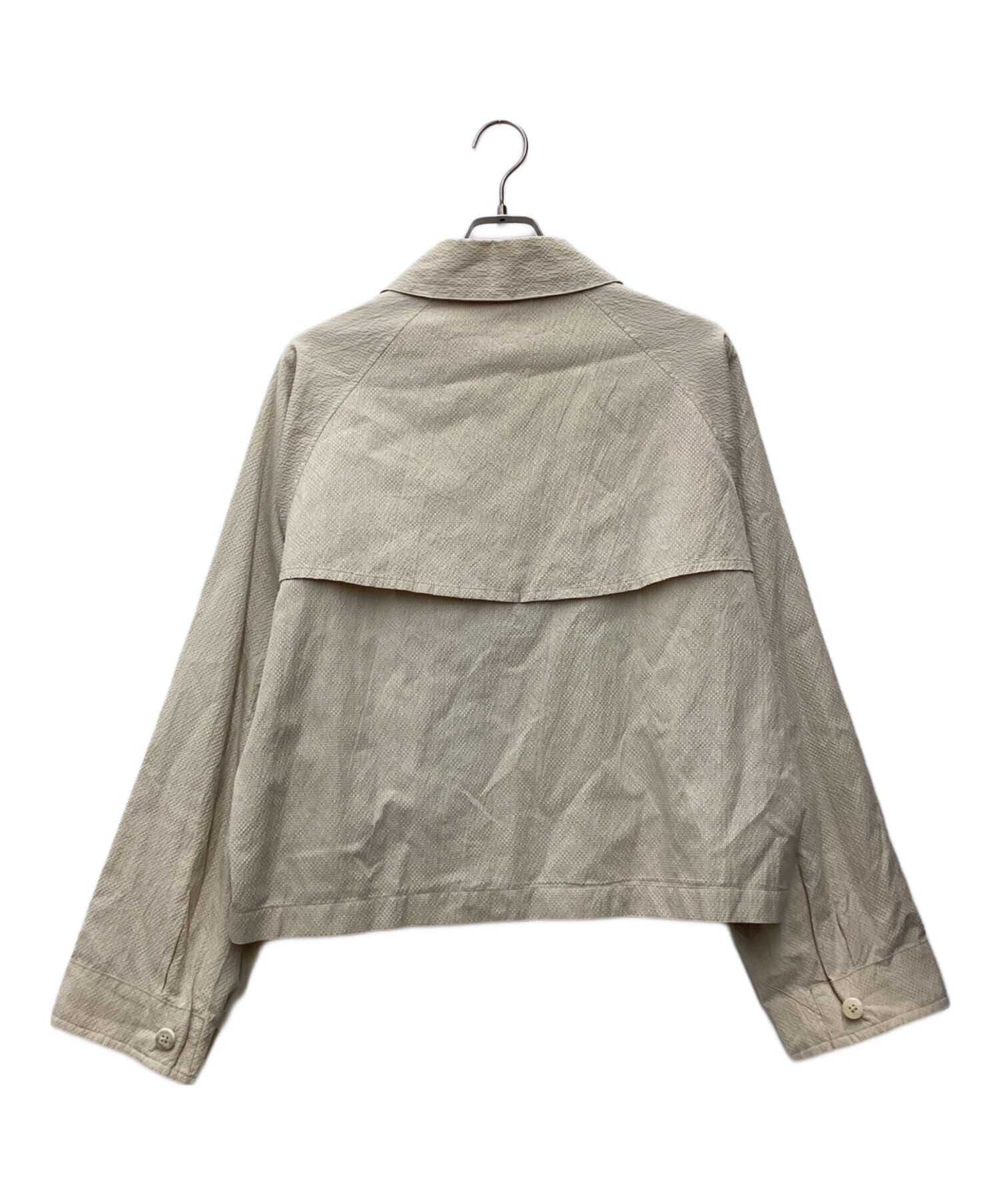 中古・古着通販】URU (ウル) ブルゾン ベージュ サイズ:SIZE 2 