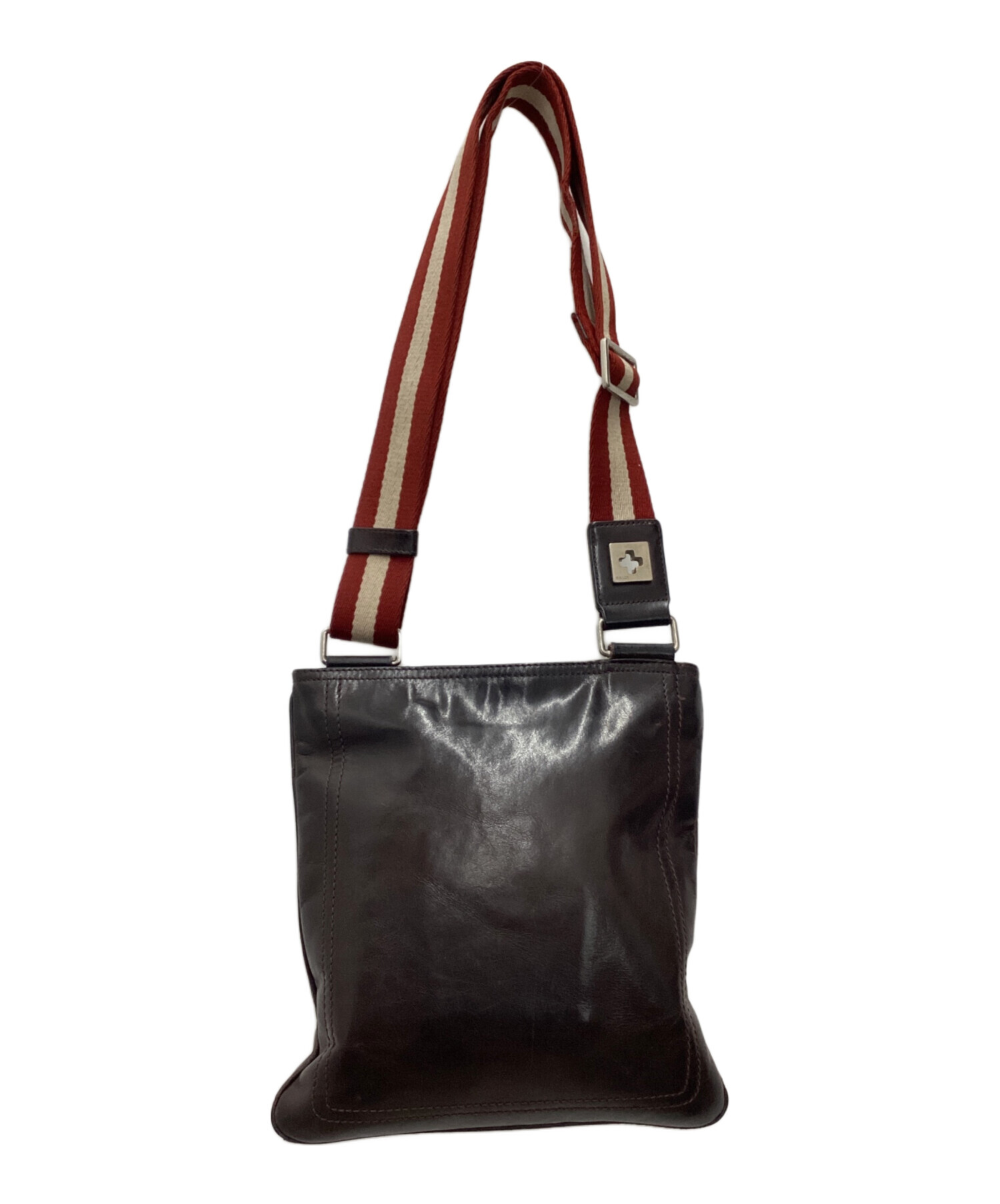 BALLY ショルダーバッグ サコッシュ キャンバス×レザー 極美品