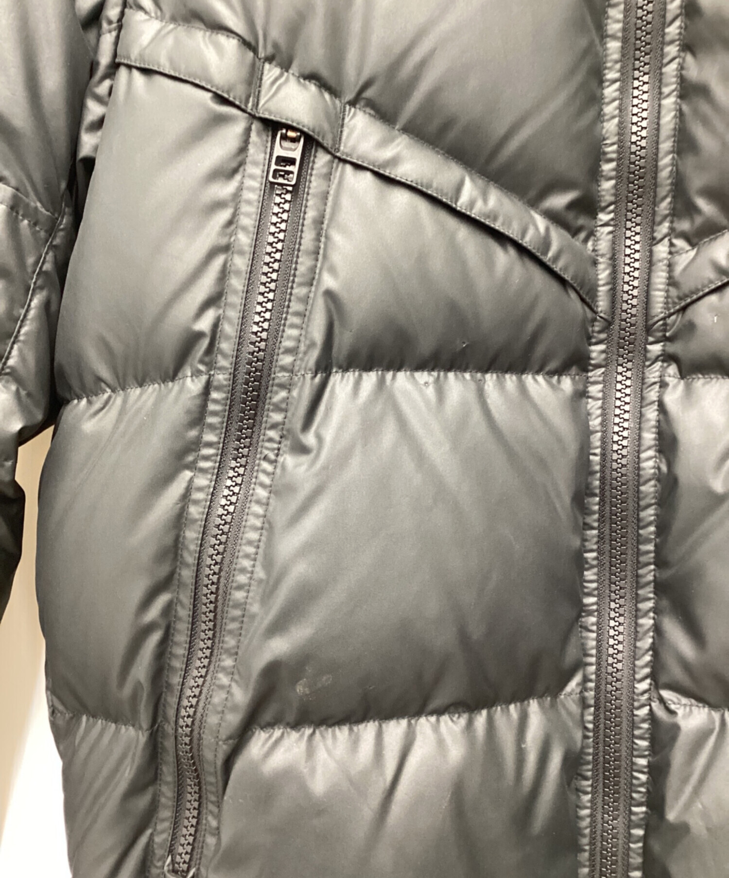 中古・古着通販】NIKE (ナイキ) ダウンジャケット ブラック サイズ 