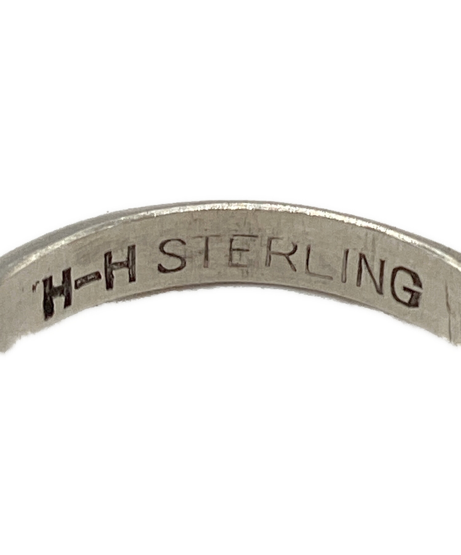 中古・古着通販】H-H社WW2 (-) シルバーミリタリーリング 1940年 US