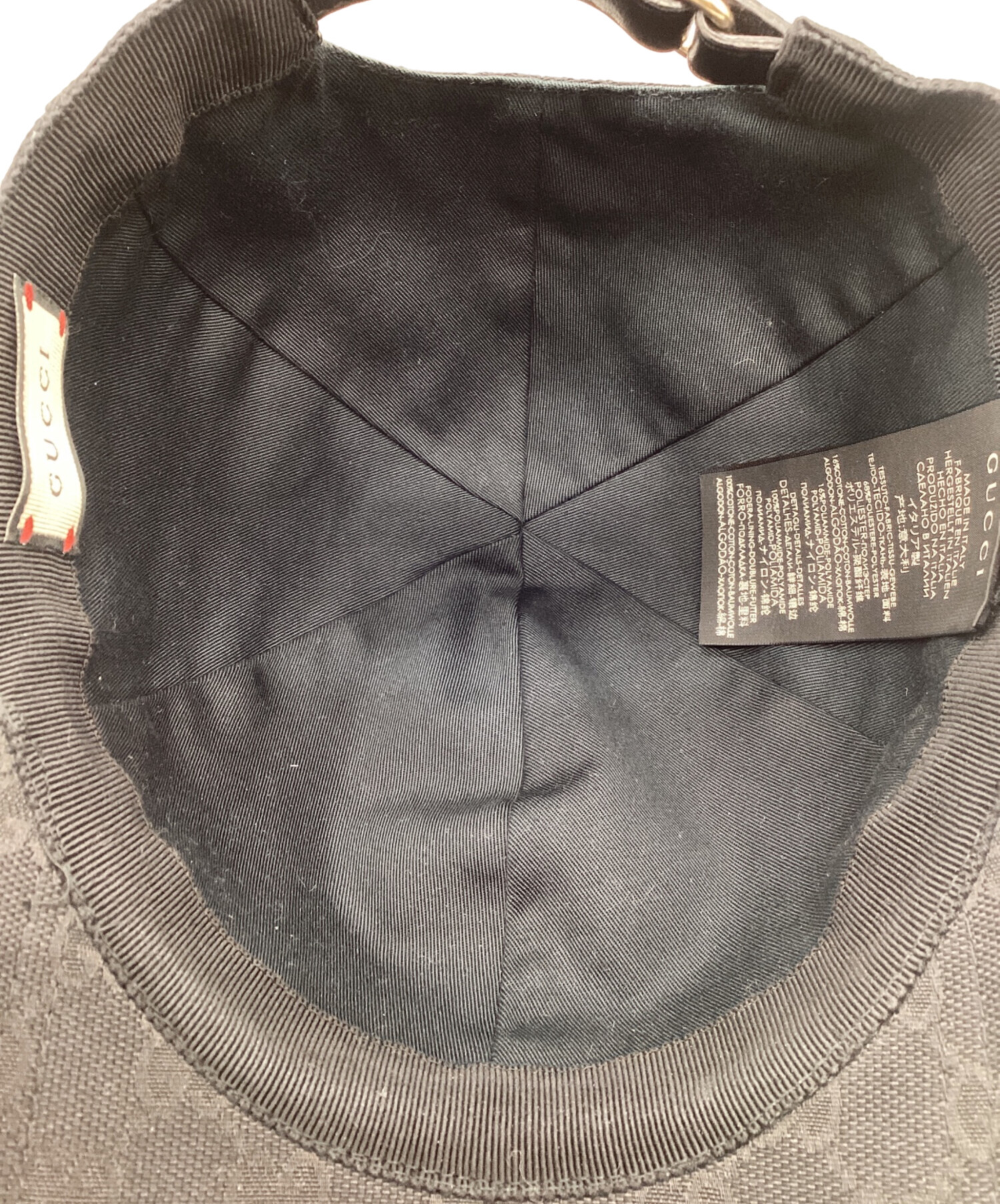 中古・古着通販】GUCCI (グッチ) オリジナルGGキャンバス ベースボール