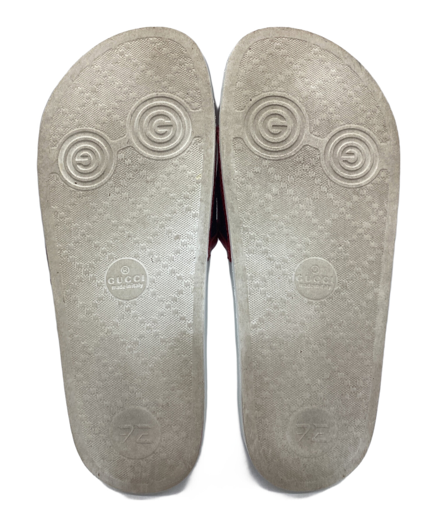中古・古着通販】GUCCI (グッチ) サンダル マルチカラー サイズ:SIZE