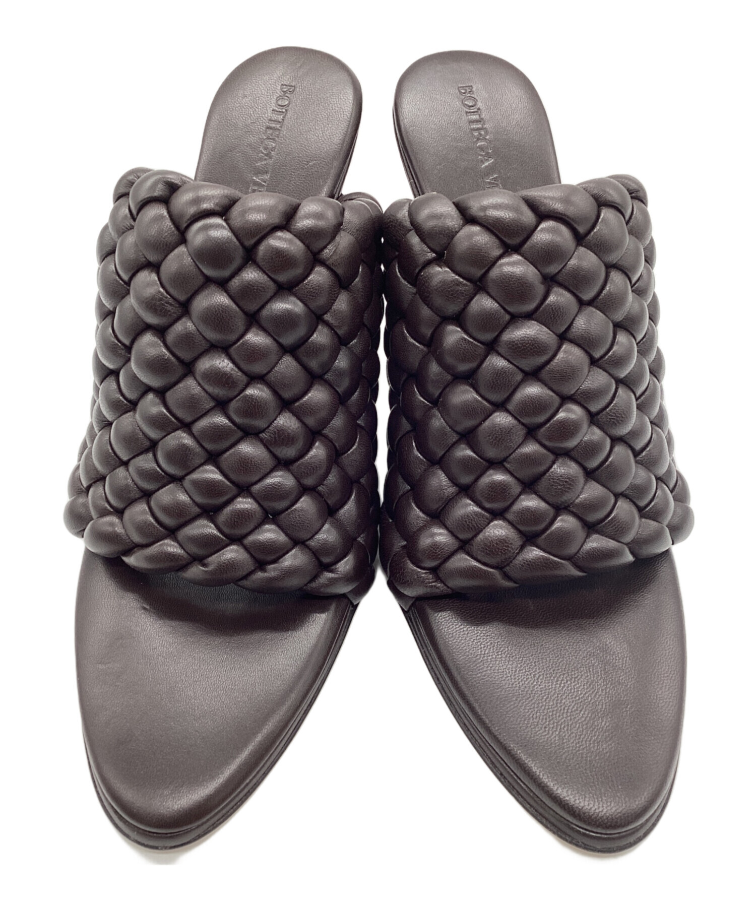 中古・古着通販】BOTTEGA VENETA (ボッテガベネタ) レザーサンダル 