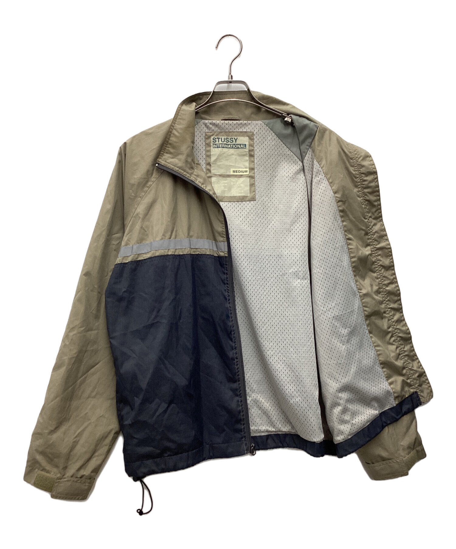 STUSSY Nylon stussy Jacket Track 90s old ナイロンジャケット